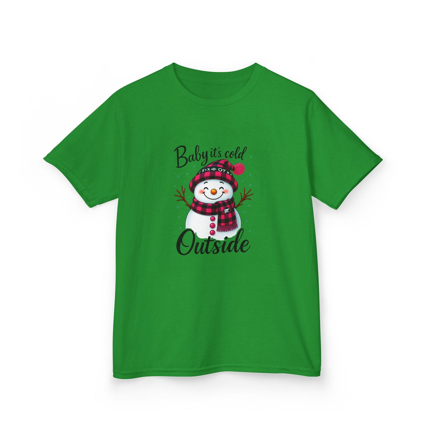 Snowman & Baby It's Cold Outside Kids Tee