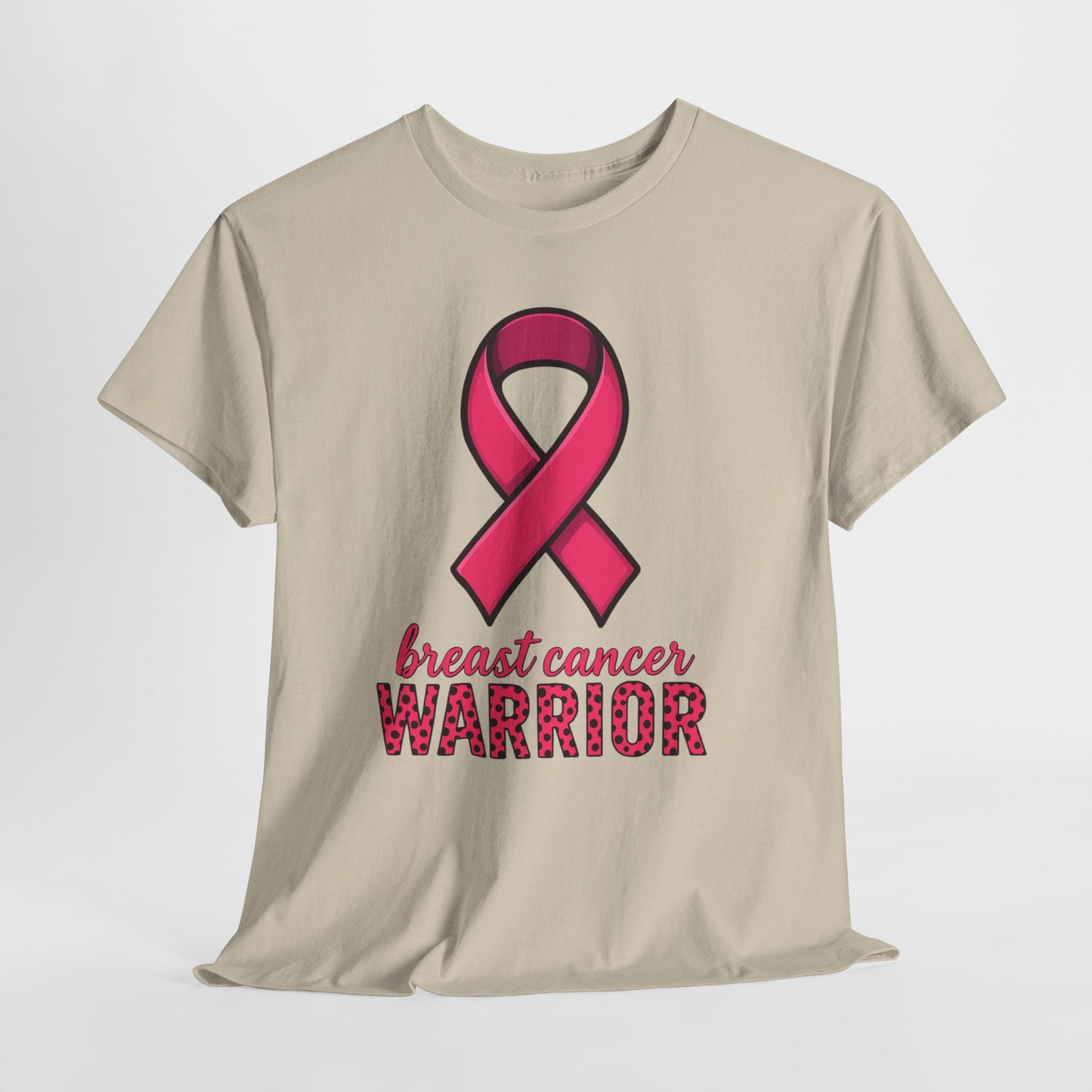 Breast Cancer Warrior Pink Ribbon Tee