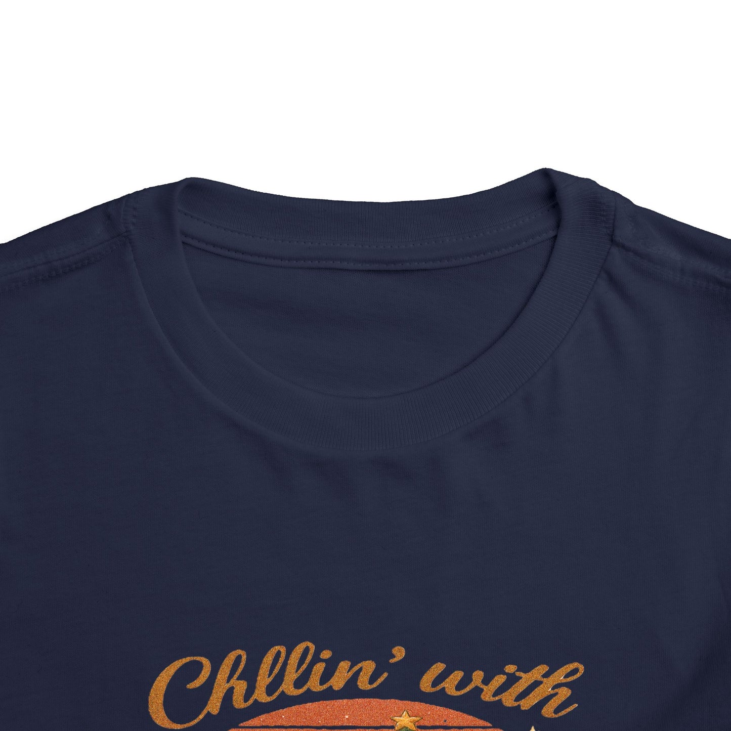 Chillin' with Snowmies Toddler Christmas Tee