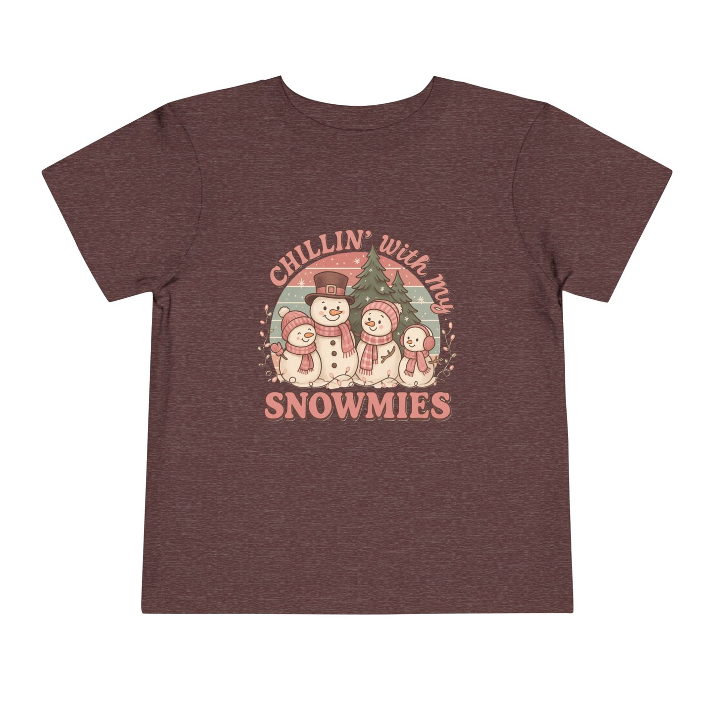 Chillin' Snowmies Toddler Christmas Tee