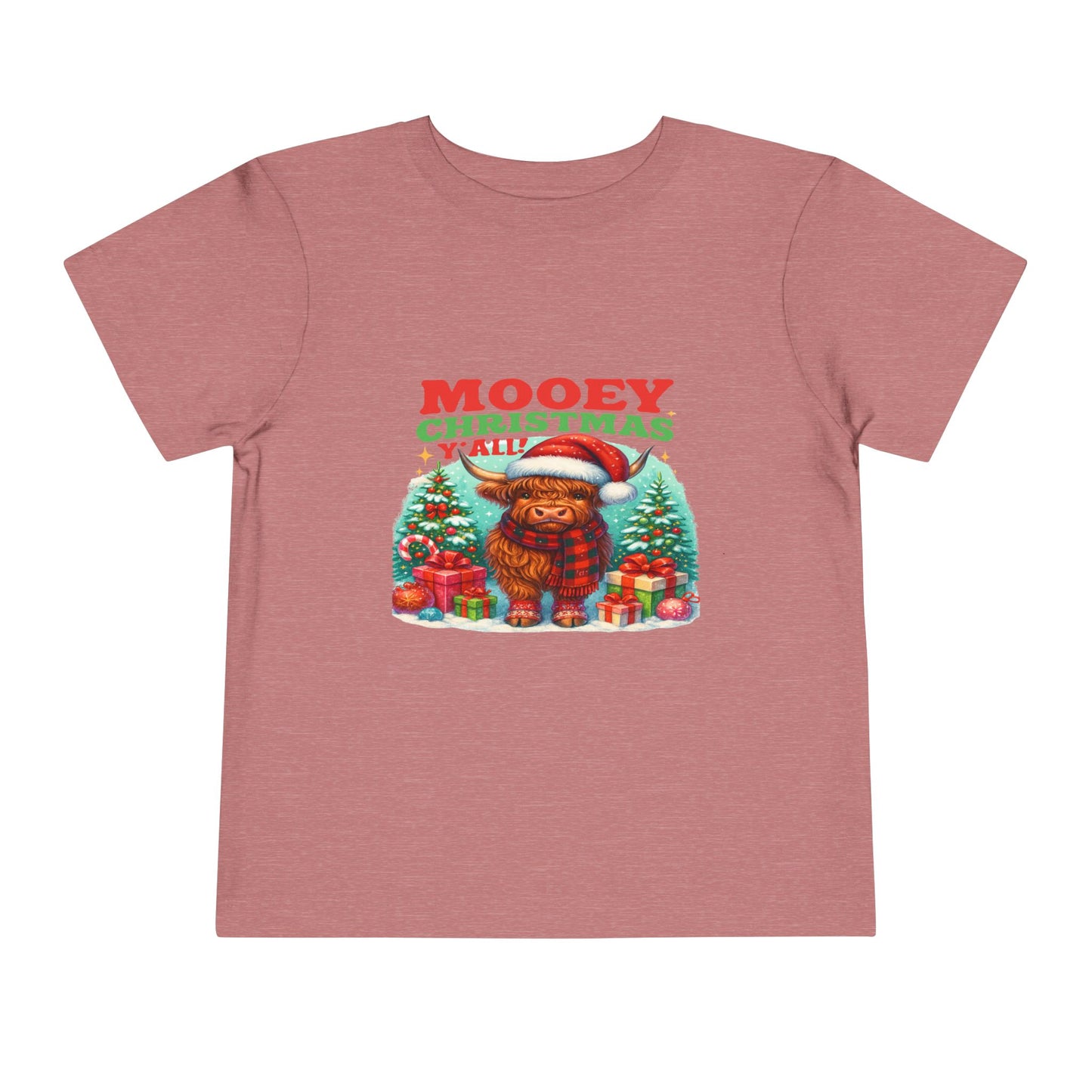 Mooey Christmas Y'all! Toddler Tee