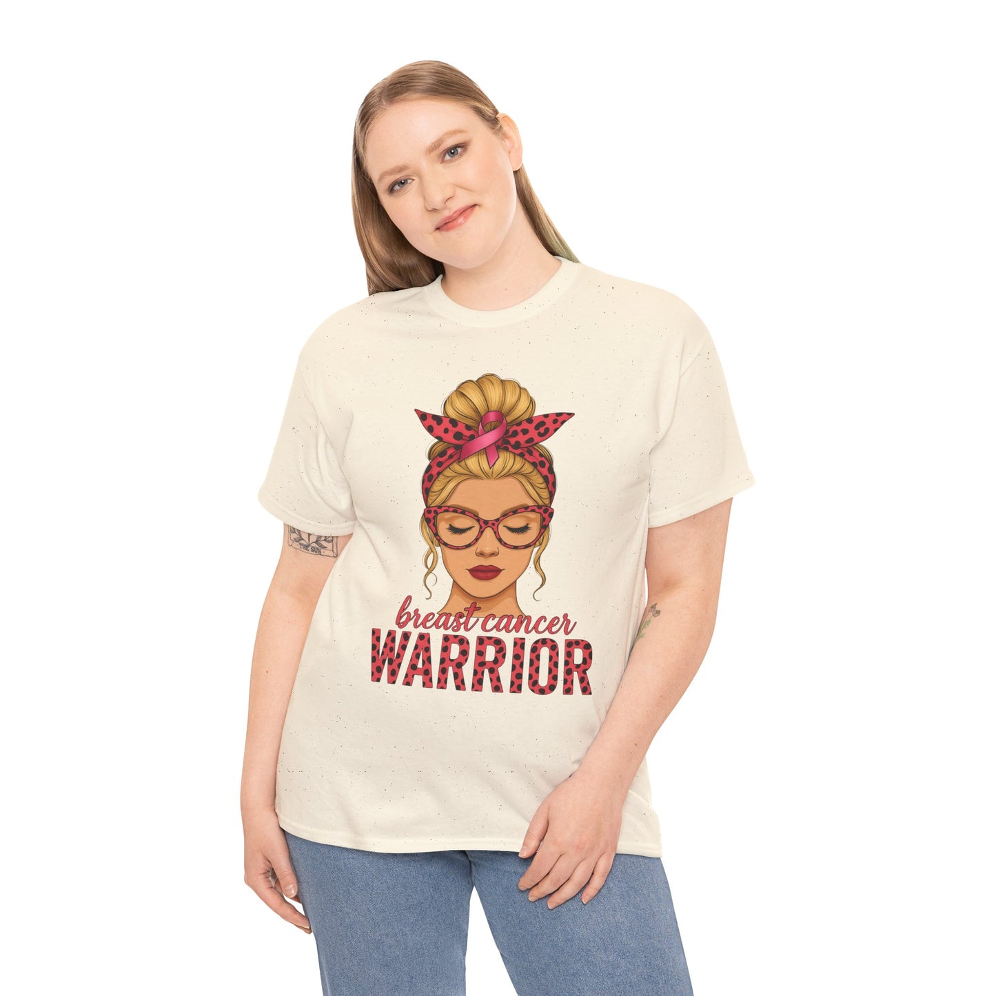 Breast Cancer Warrior Tee - Pink Ribbon Support