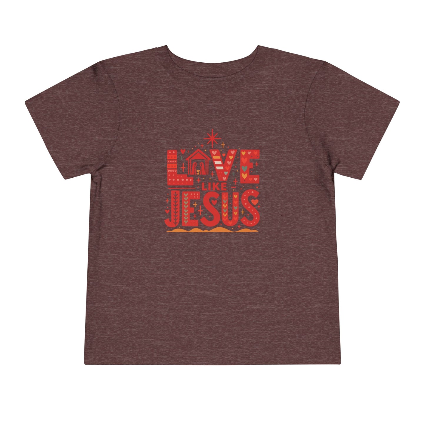 Love Like Jesus Toddler Christmas Tee