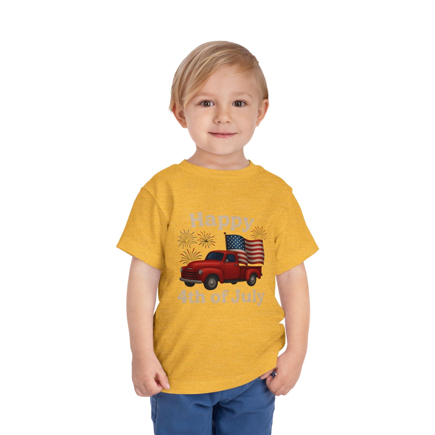 4th of July Truck Tee - Happy Independence Day!