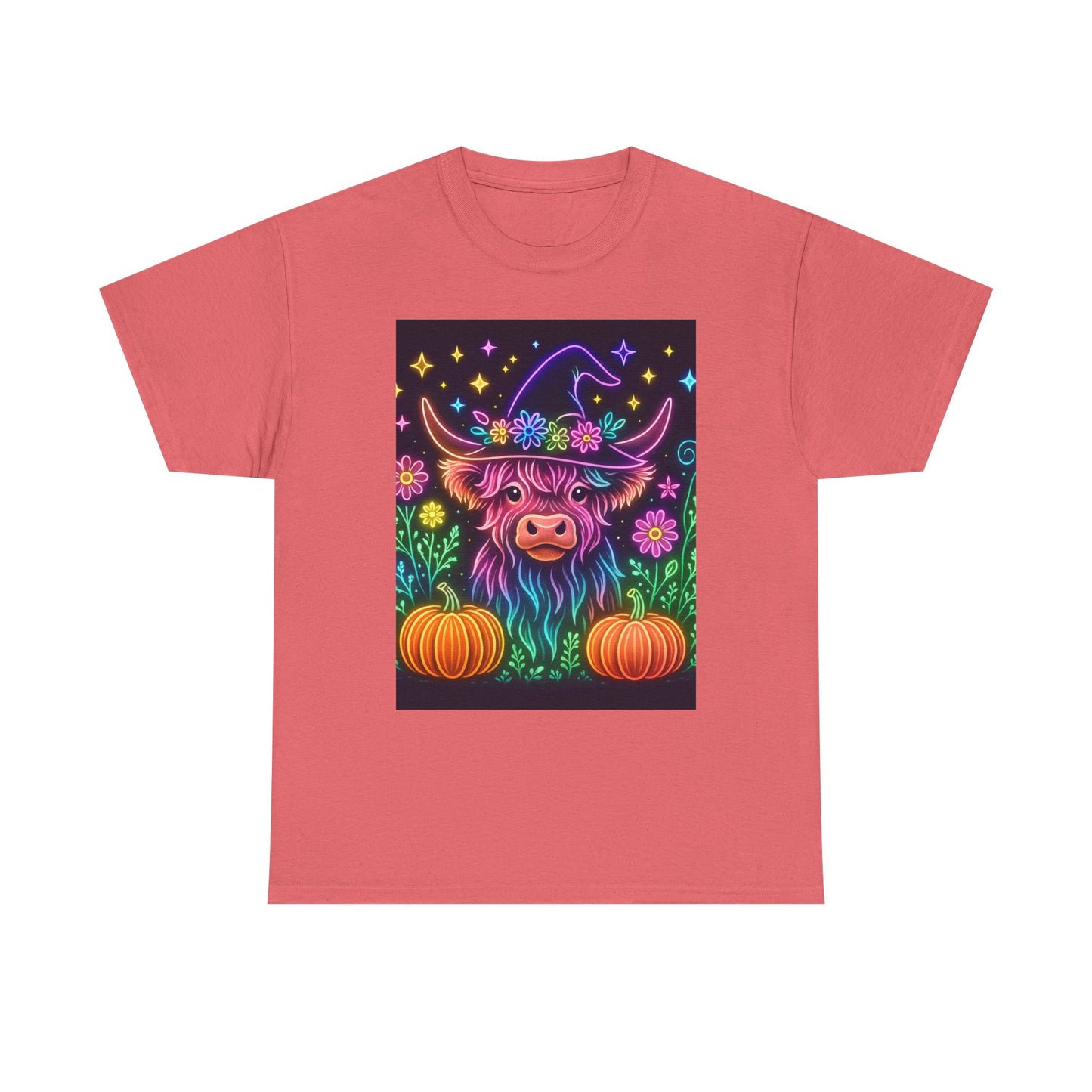 Neon Halloween Highland Tee