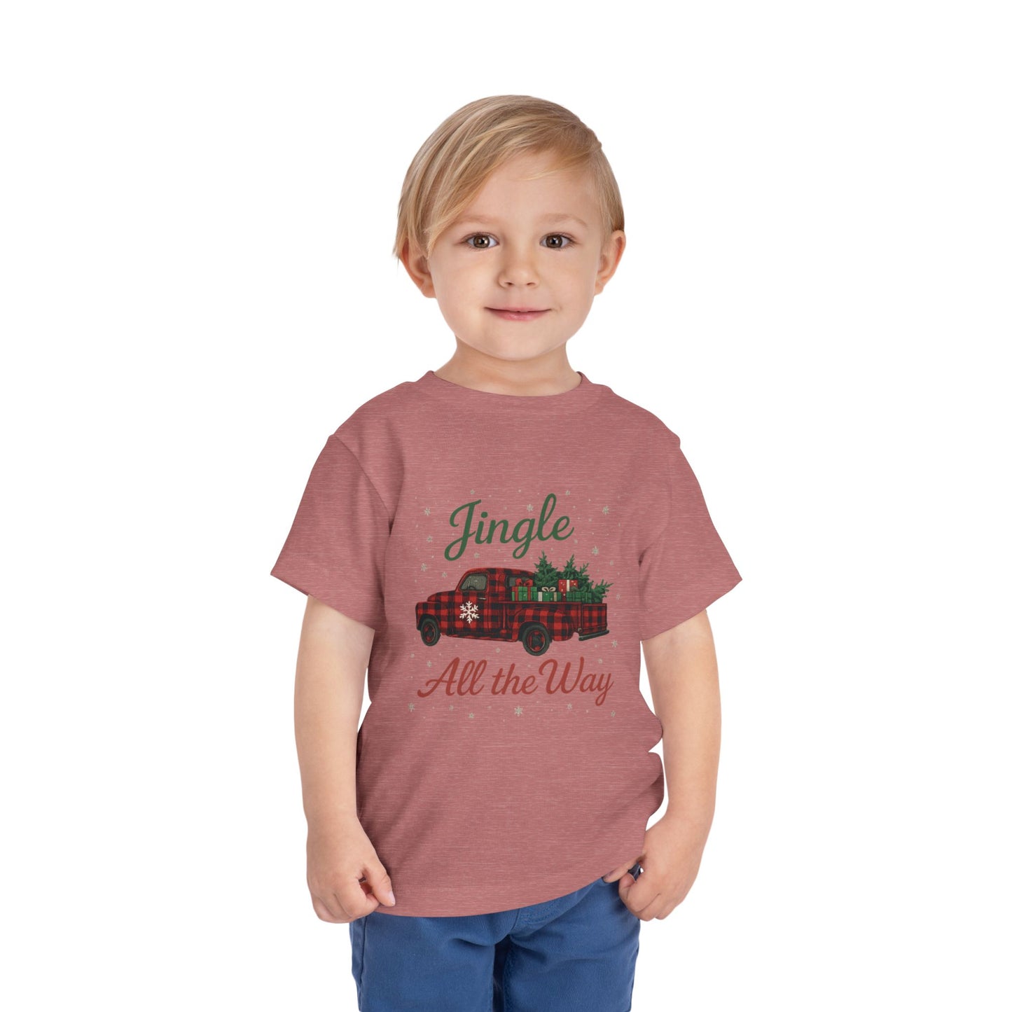 Jingle All the Way Toddler Christmas Tee