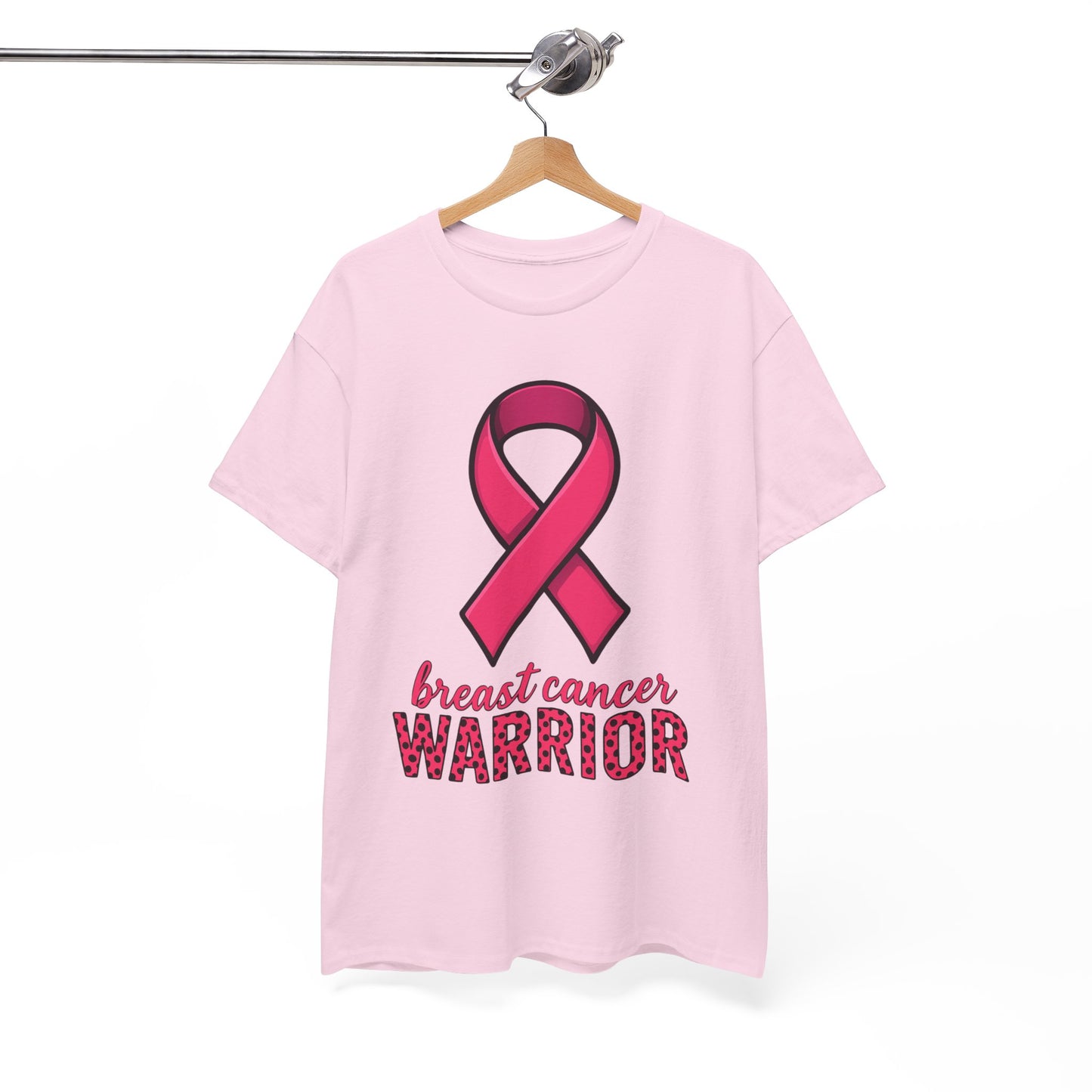 Breast Cancer Warrior Pink Ribbon Tee