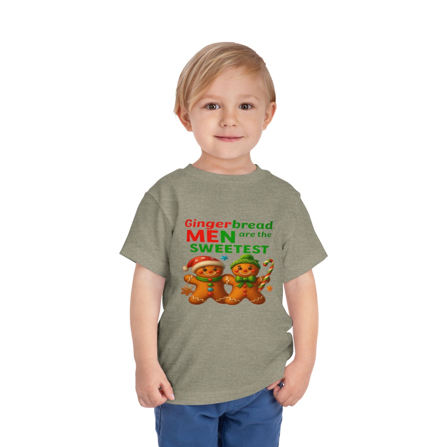 Gingerbread Sweetest Kids Christmas Tee