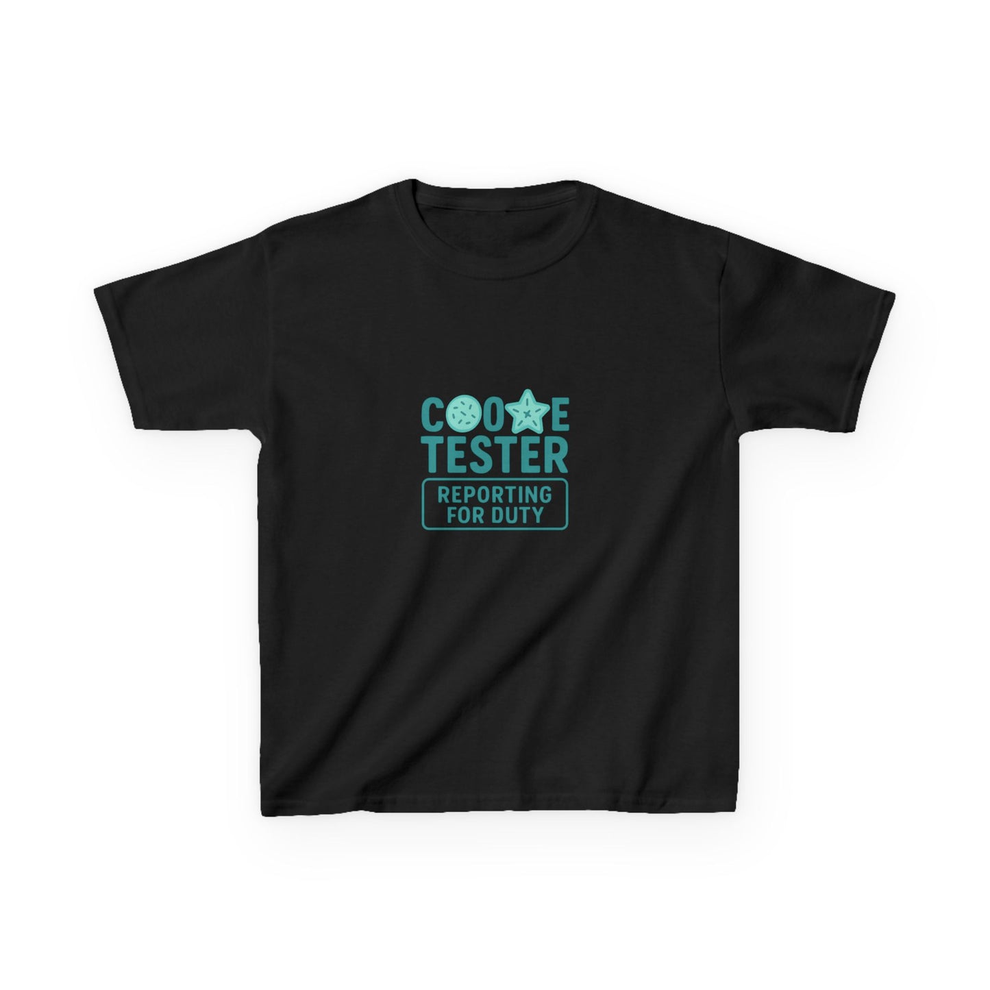 Cookie Tester Dinosaur Christmas Kids Tee