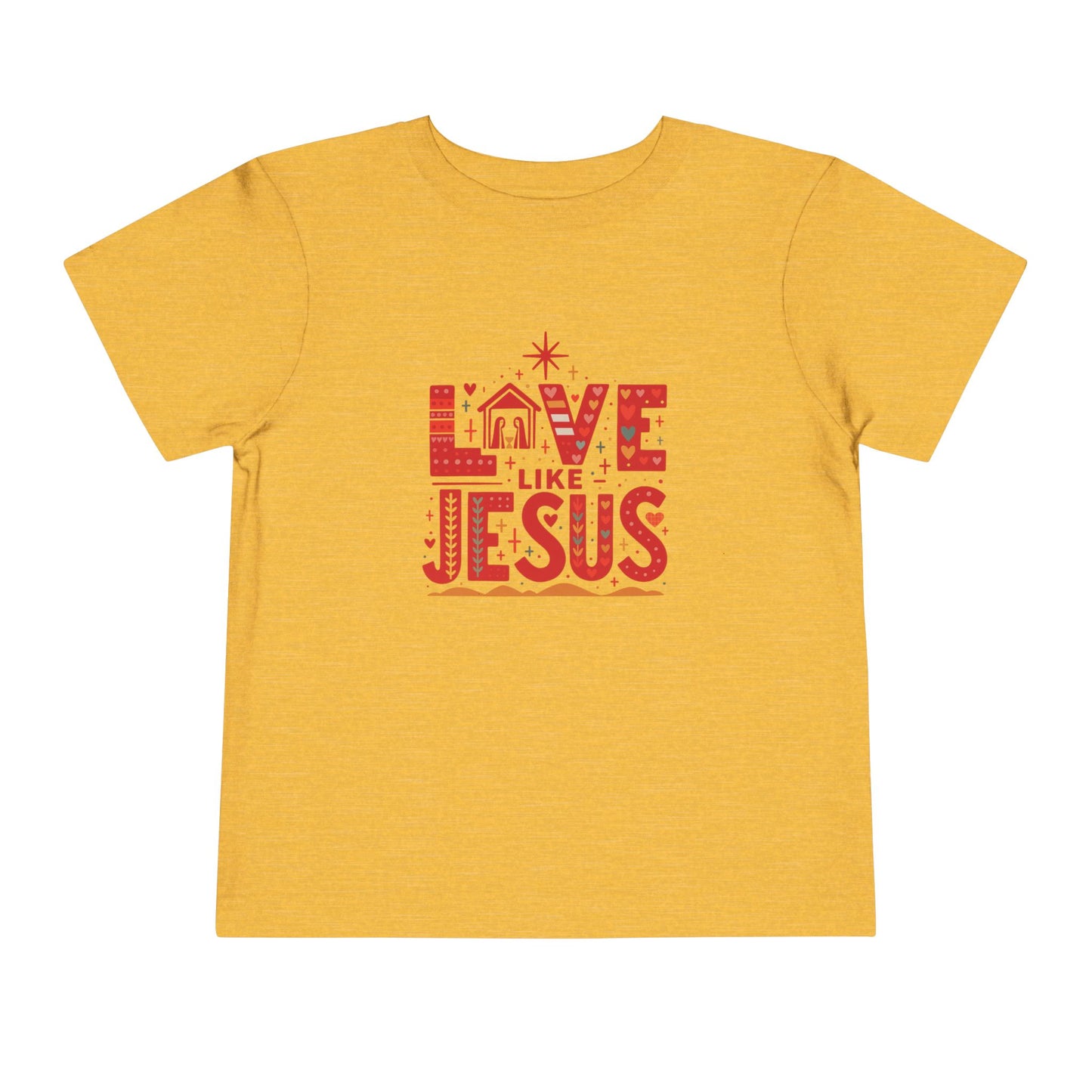 Love Like Jesus Toddler Christmas Tee