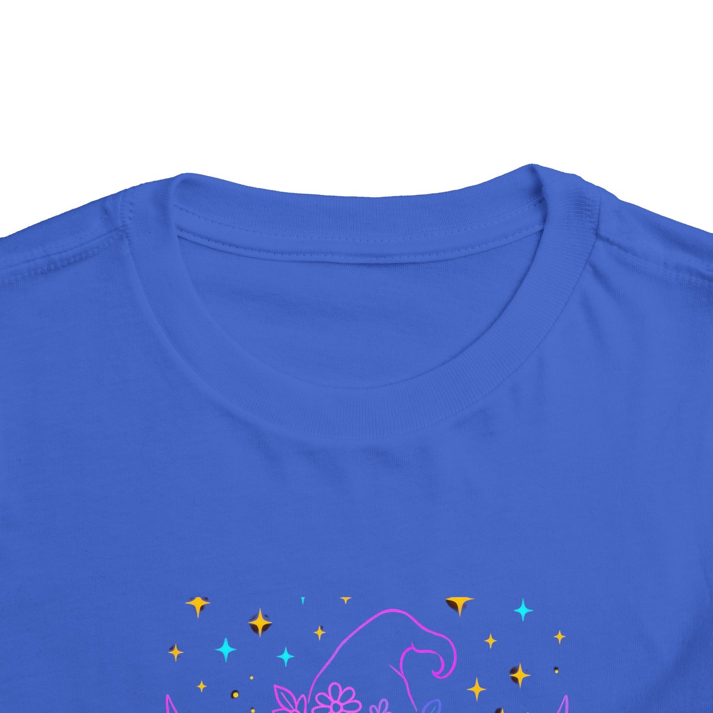 Toddler Tee Highland Cow Witch Hat Halloween Shirt