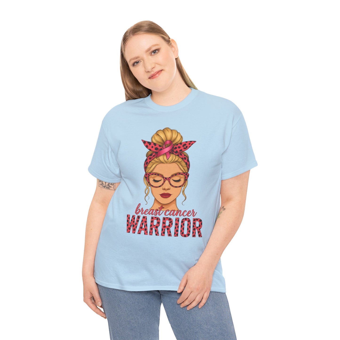 Breast Cancer Warrior Tee - Pink Ribbon Support
