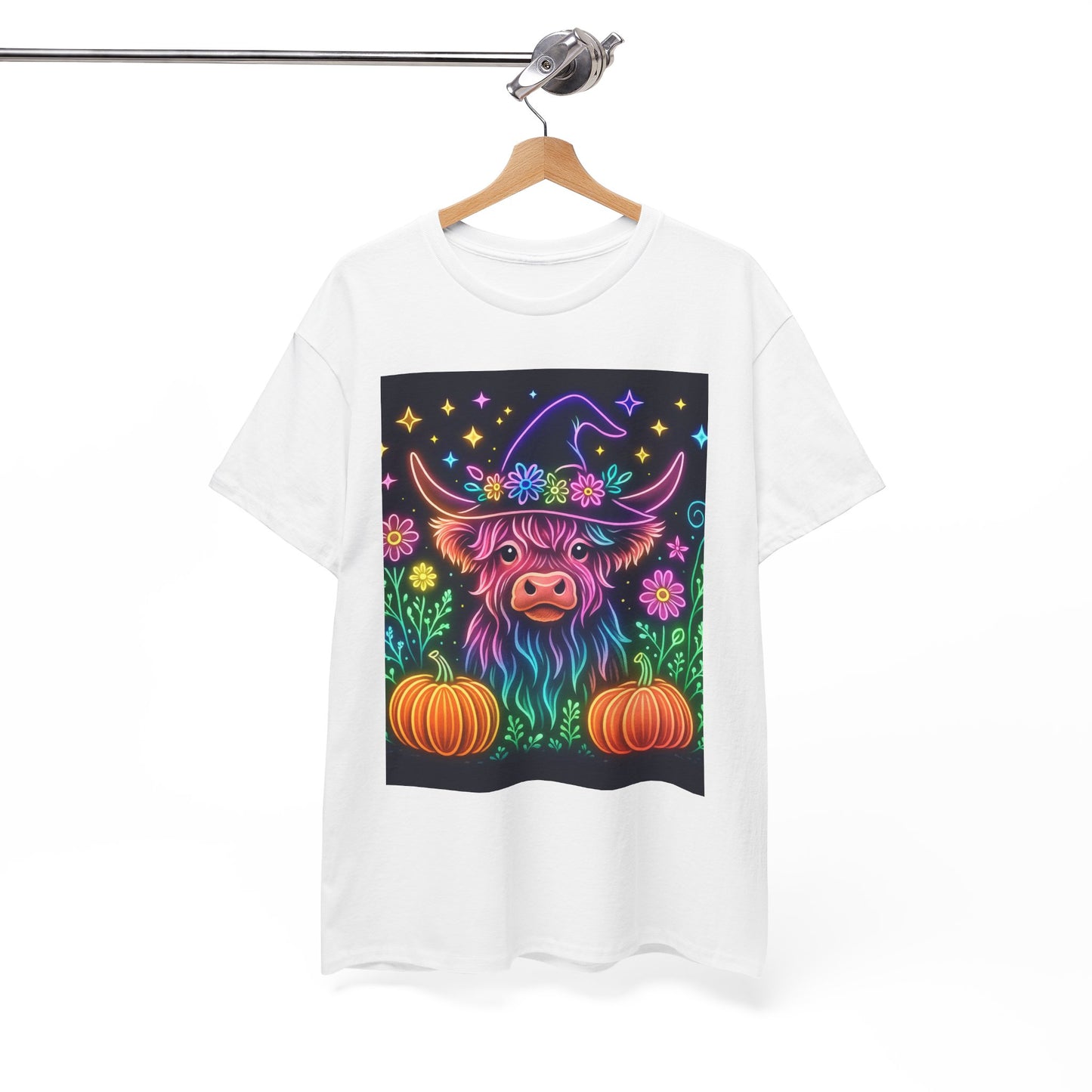 Neon Halloween Highland Tee
