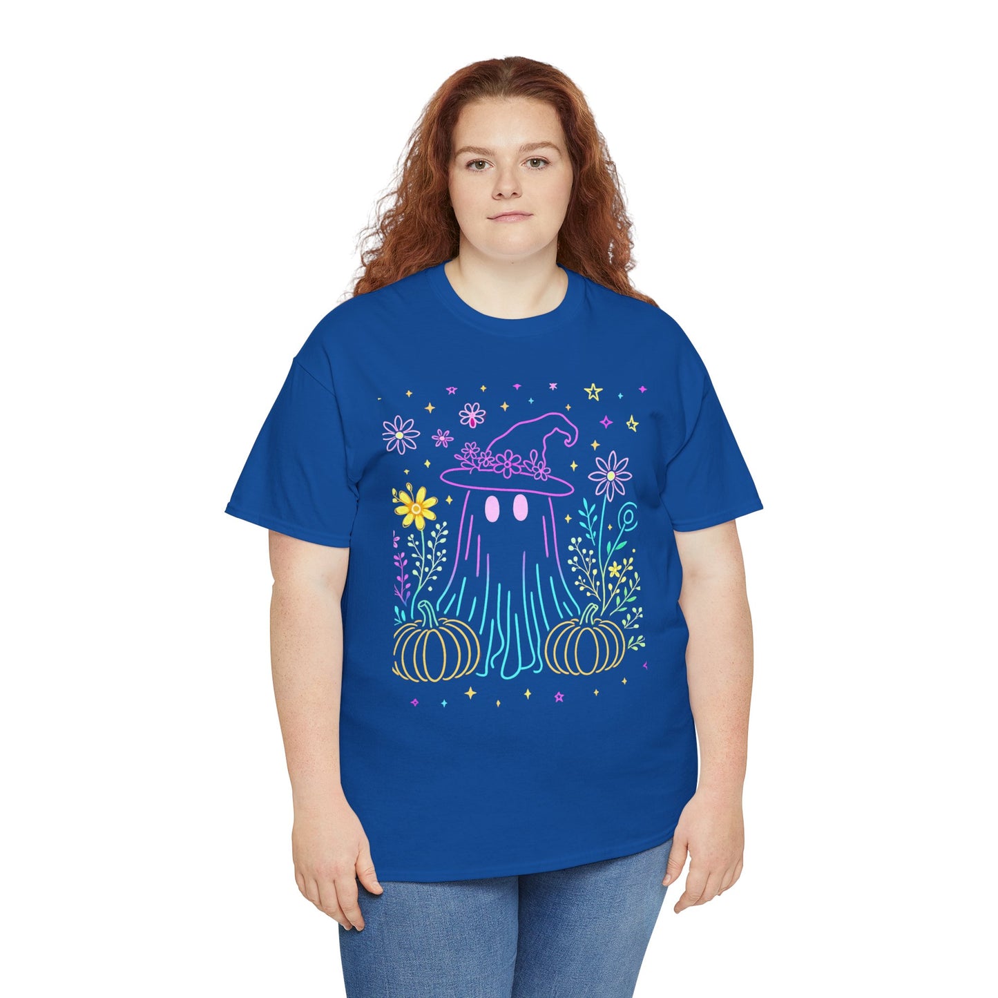 Pastel Ghost Witch Hat Tee