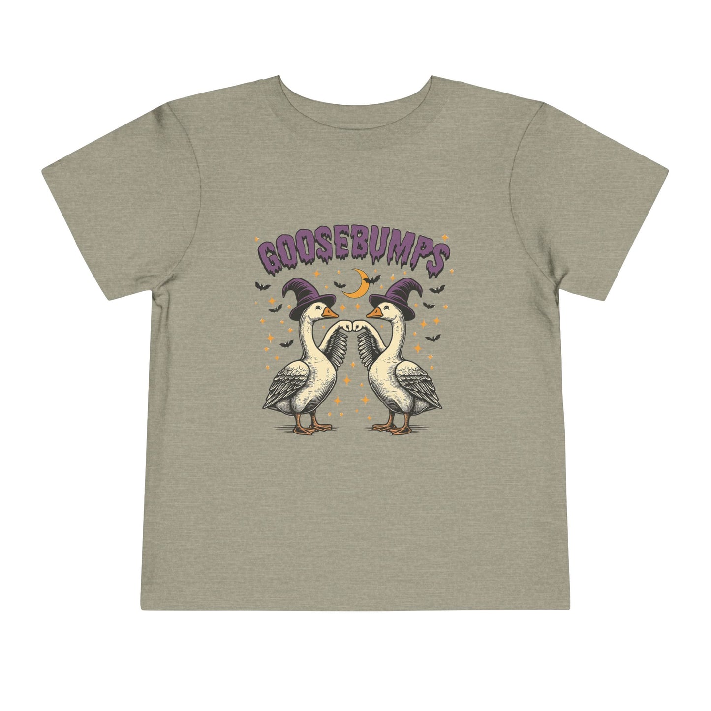 Goosebumps Halloween Toddler Tee - Funny Spooky Xmas