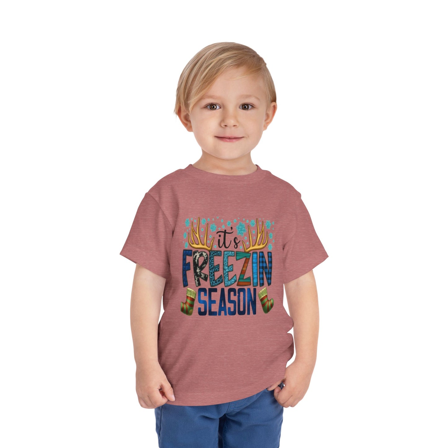 It's FREEZIN' SEASON Toddler Christmas Tee