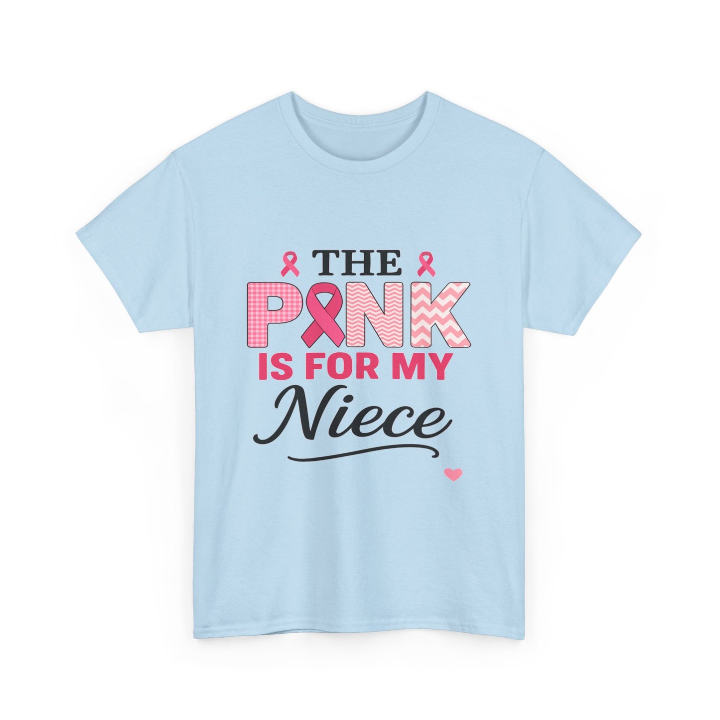 Pink Ribbon Niece Tee - Breast Cancer Awareness
