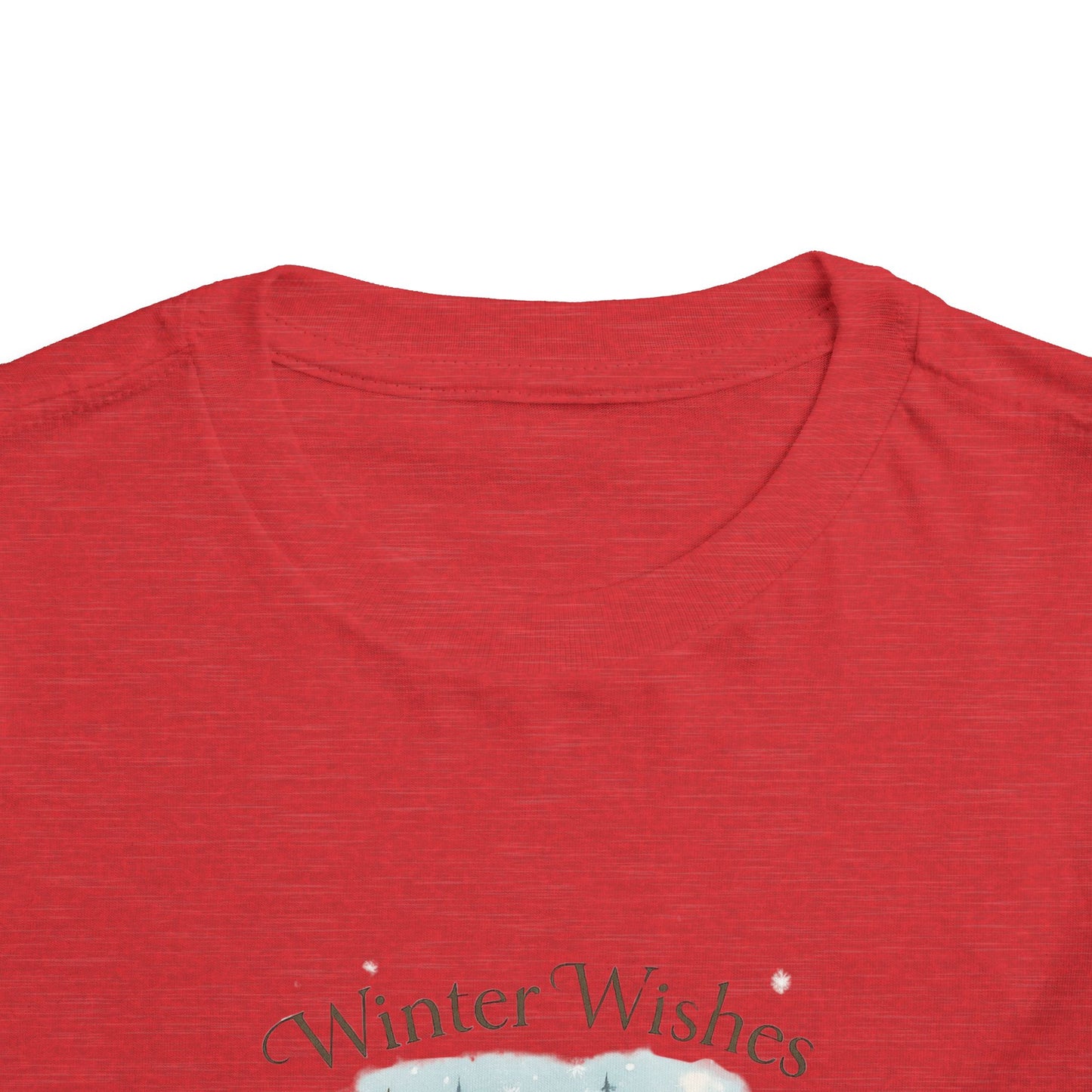 Winter Wishes Cottage Christmas Tee - Toddler Holiday