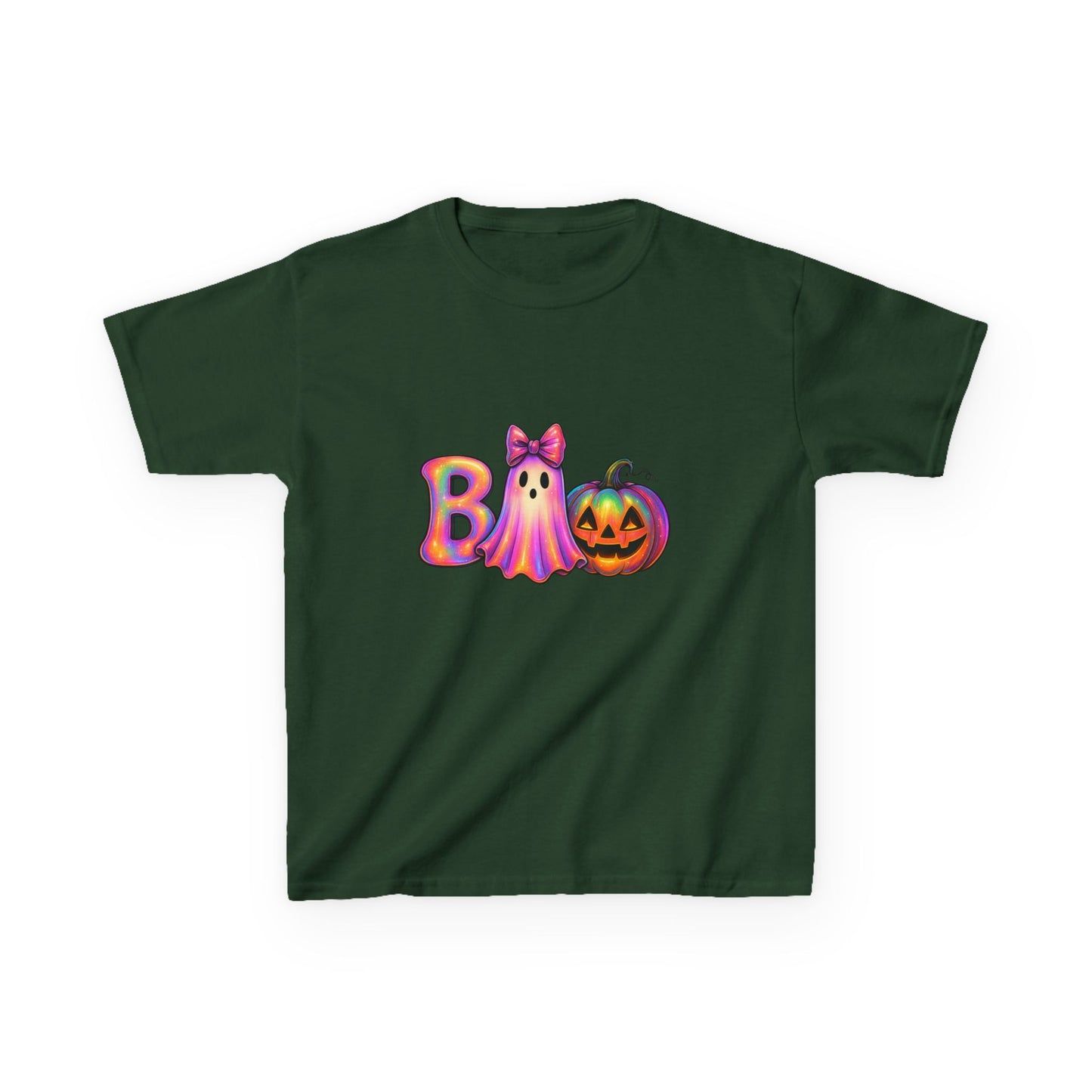 BOO! Halloween Dinosaur Kids Tee - Spooky & Cute