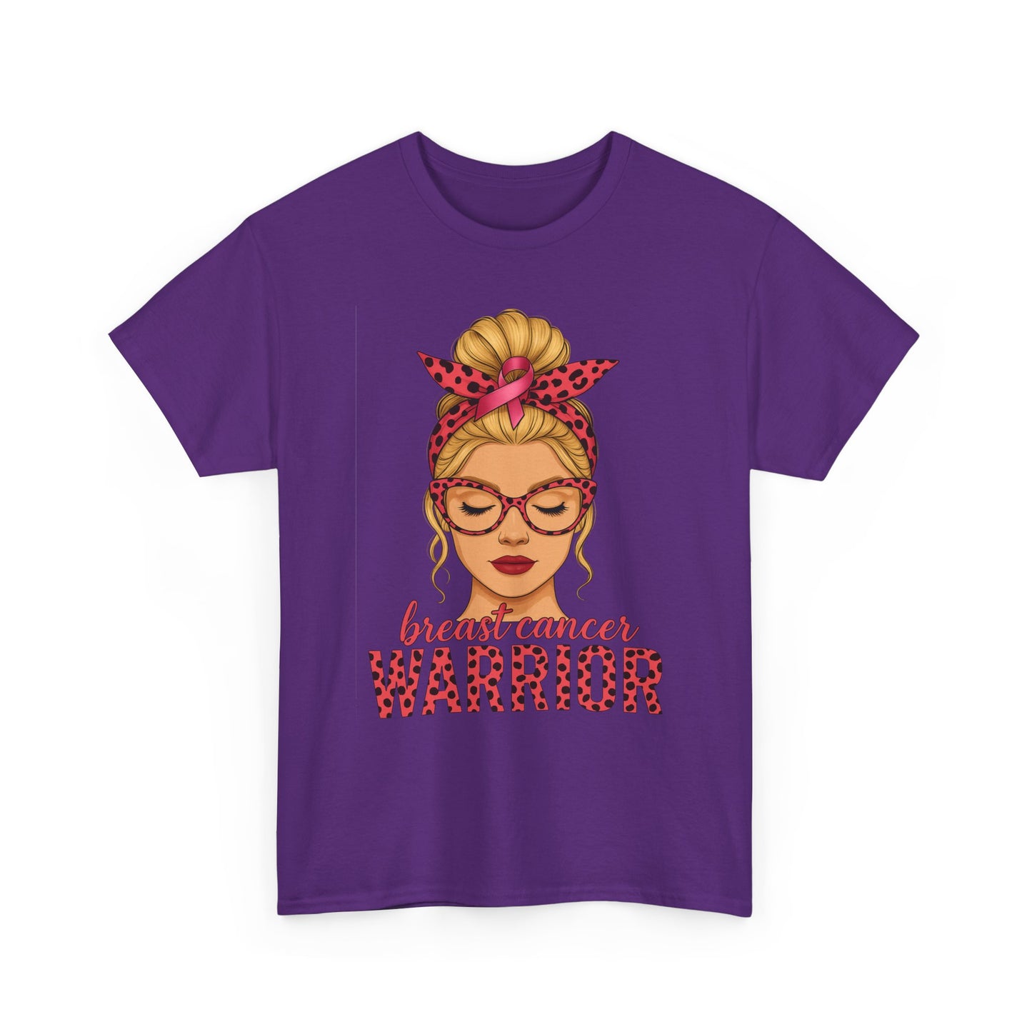 Breast Cancer Warrior Tee - Pink Ribbon Support