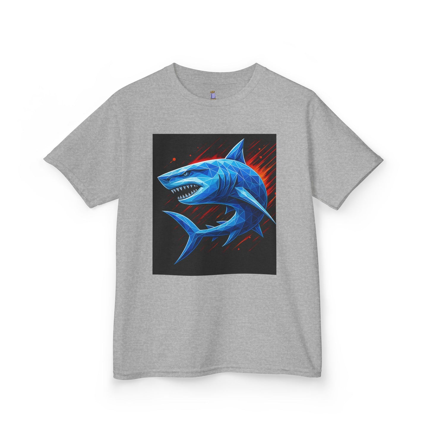Kids Shark Graphic Tee - Cool Ocean Theme Shirt for Boys and Girls, Perfect Birthday Gift, Summer Fun, Beach Wear, Ocean Lover's Tee