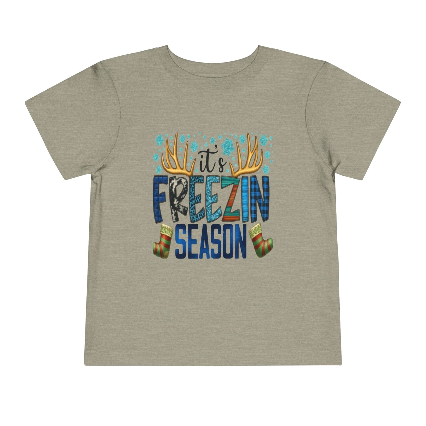 It's FREEZIN' SEASON Toddler Christmas Tee