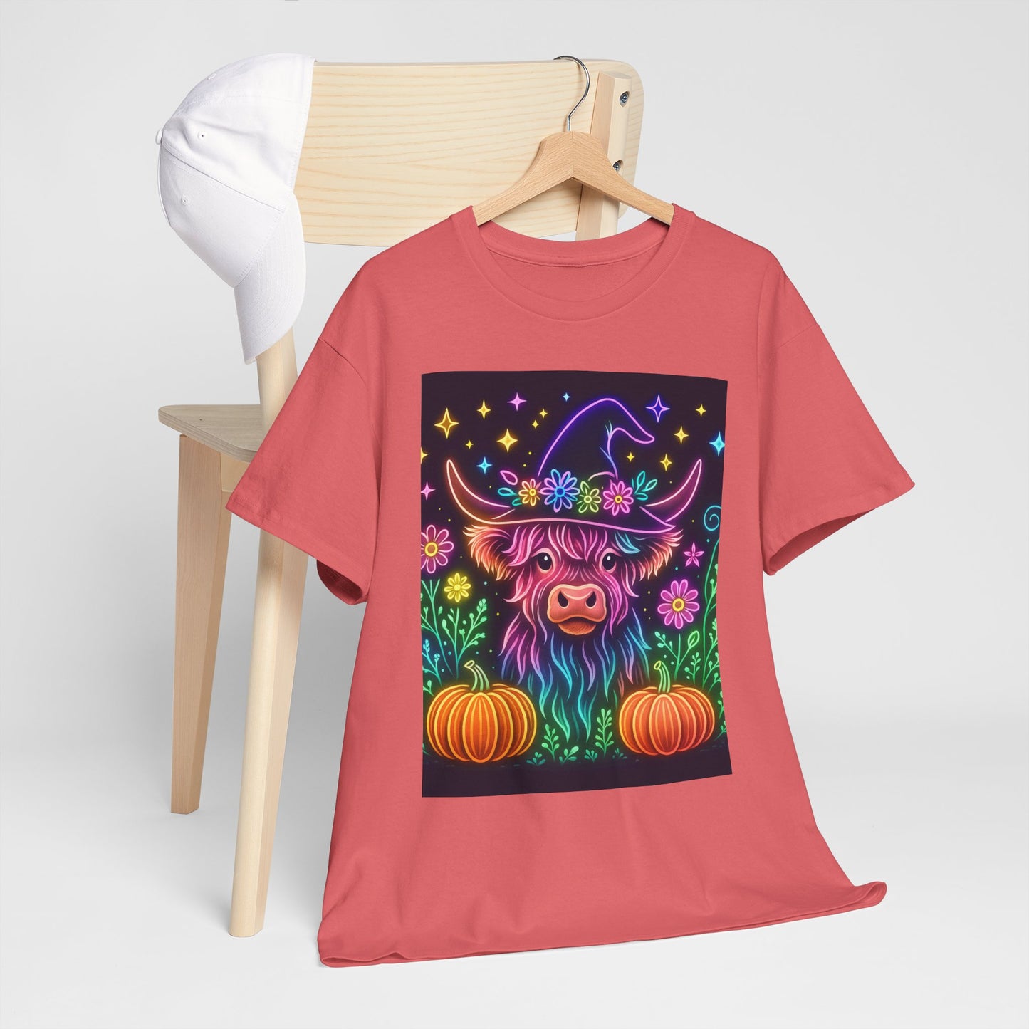 Neon Halloween Highland Tee