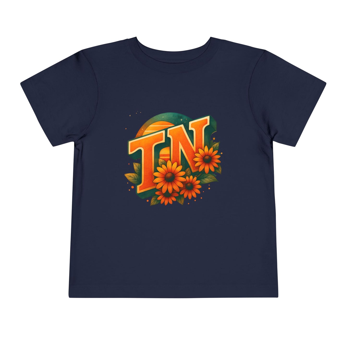 Toddler Tee Sunflower Sunset Design