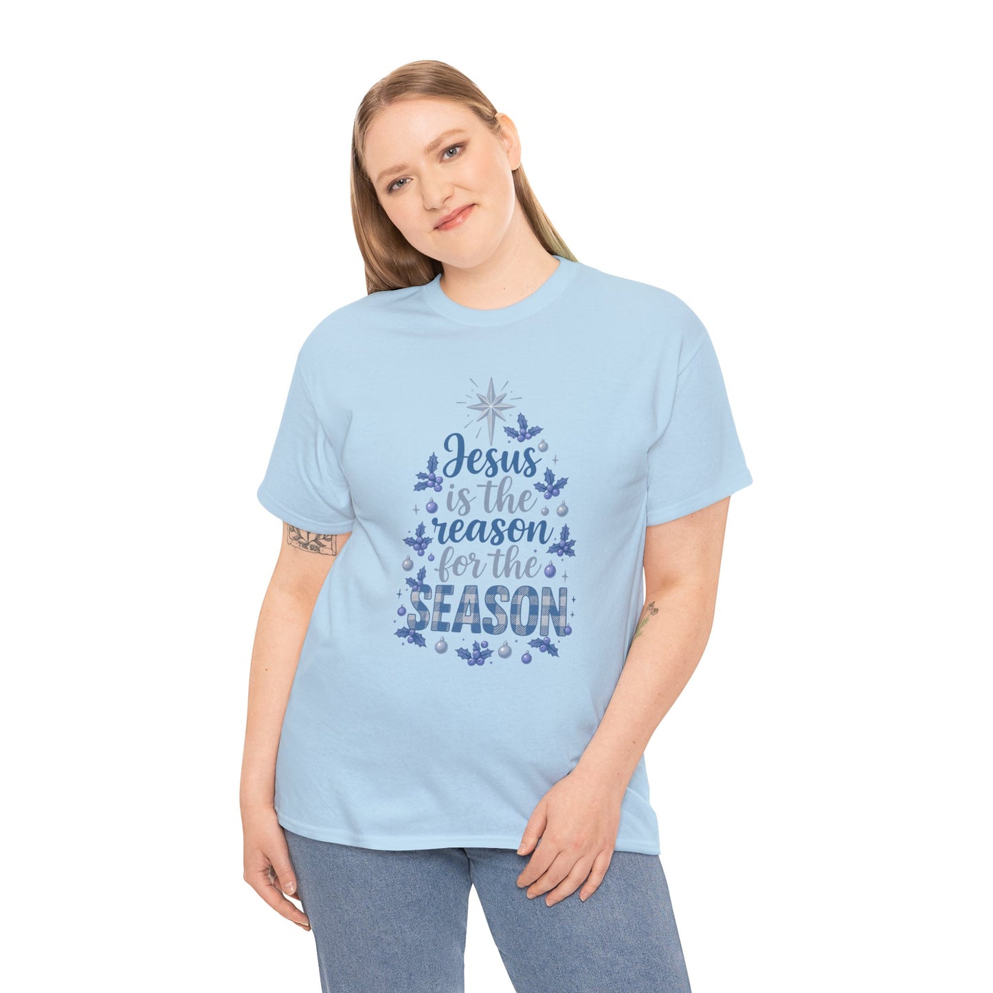 Jesus is the Reason Christmas Tree Tee
