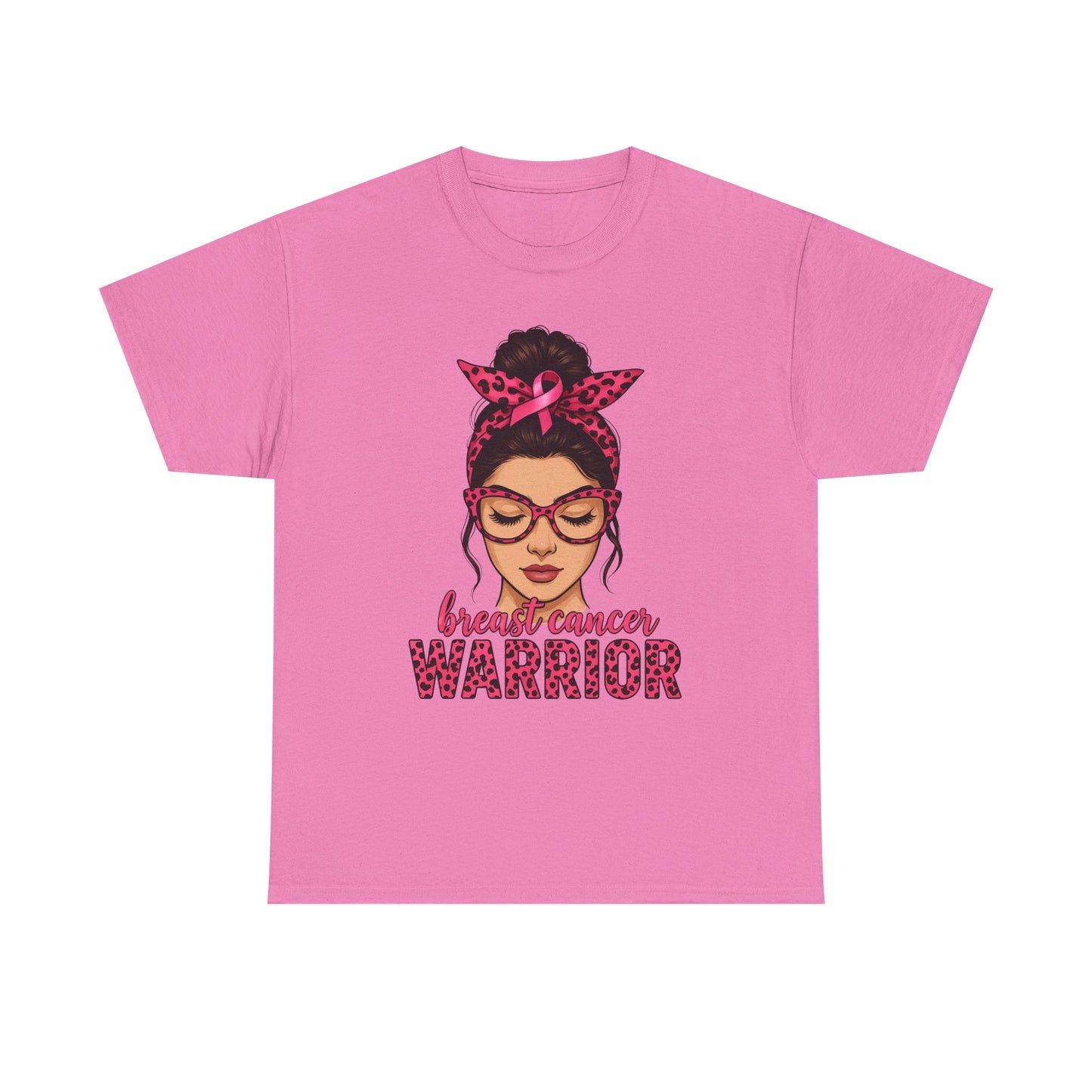 Breast Cancer Warrior Tee - Pink Ribbon Support