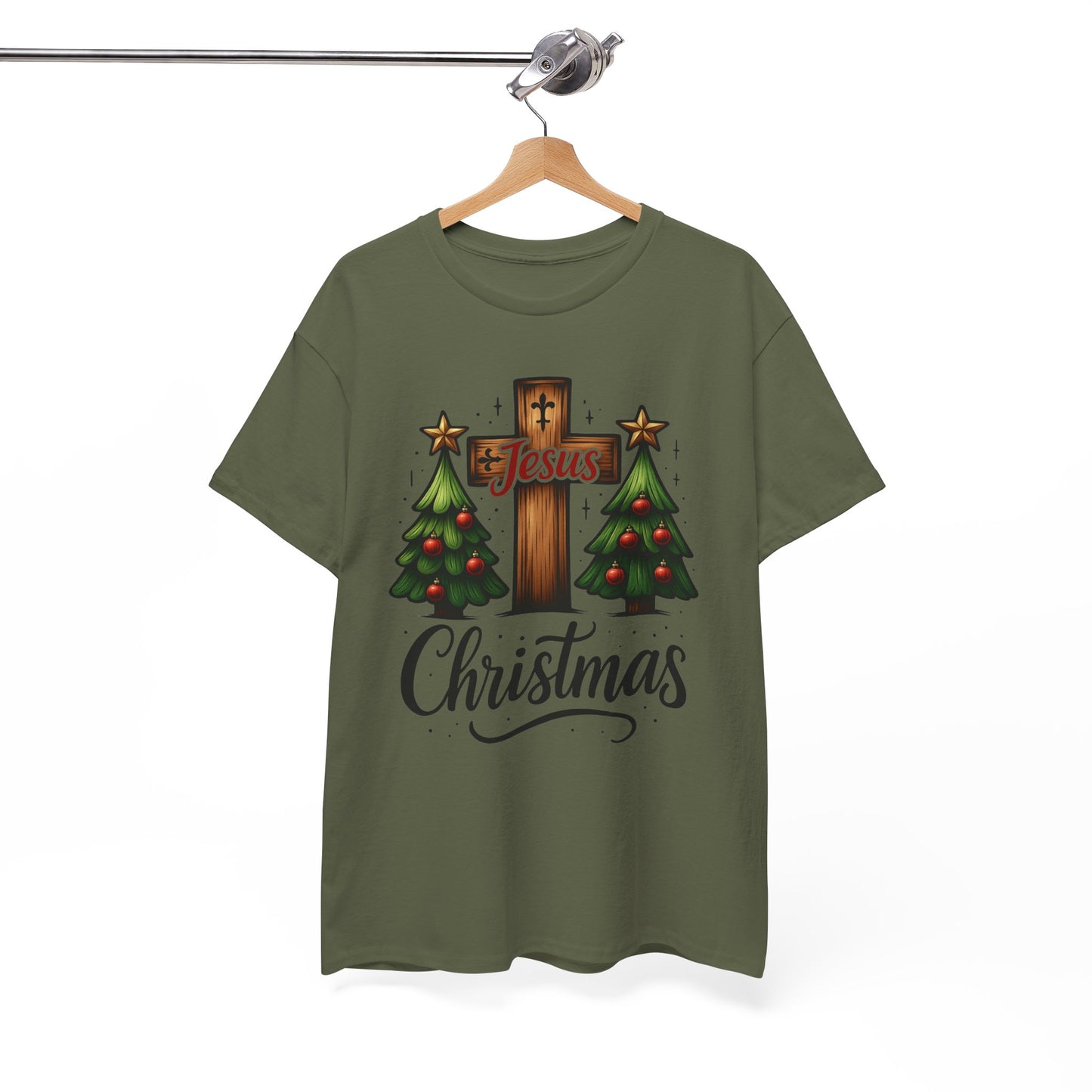 Christmas Cross Unisex Tee