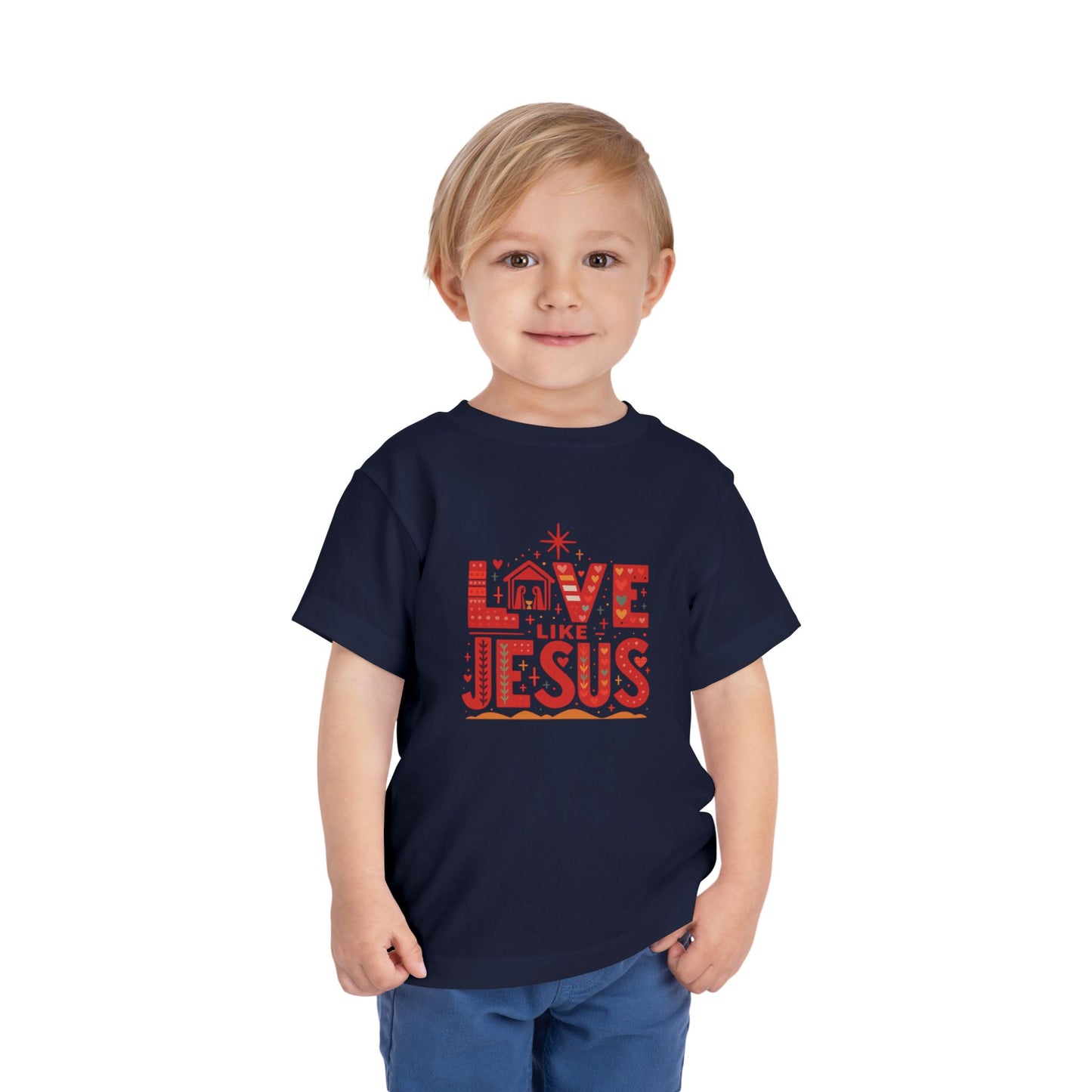 Love Like Jesus Toddler Christmas Tee