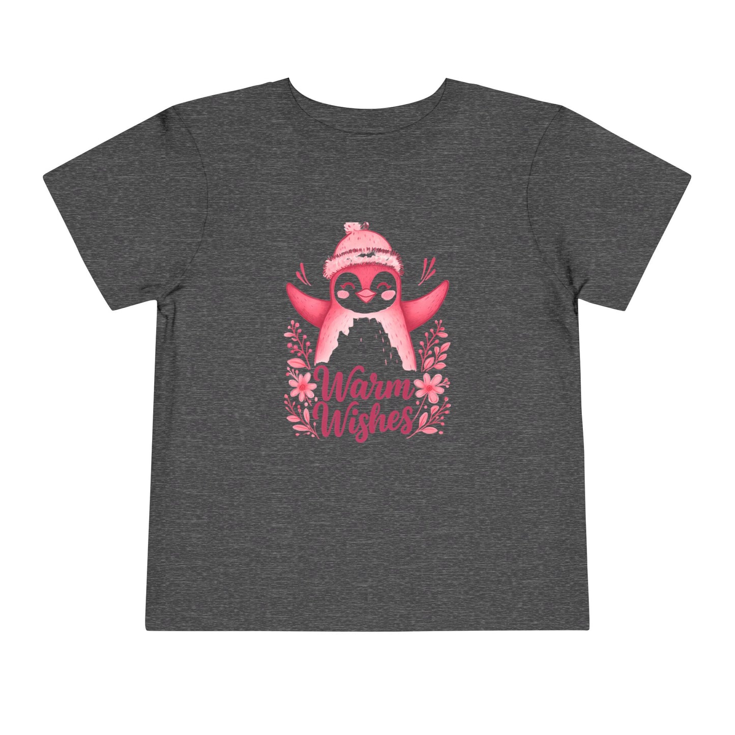 Warm Wishes Penguin Toddler Christmas Tee