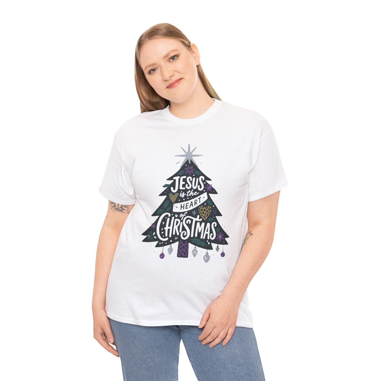 Jesus is the Heart of Christmas Tee