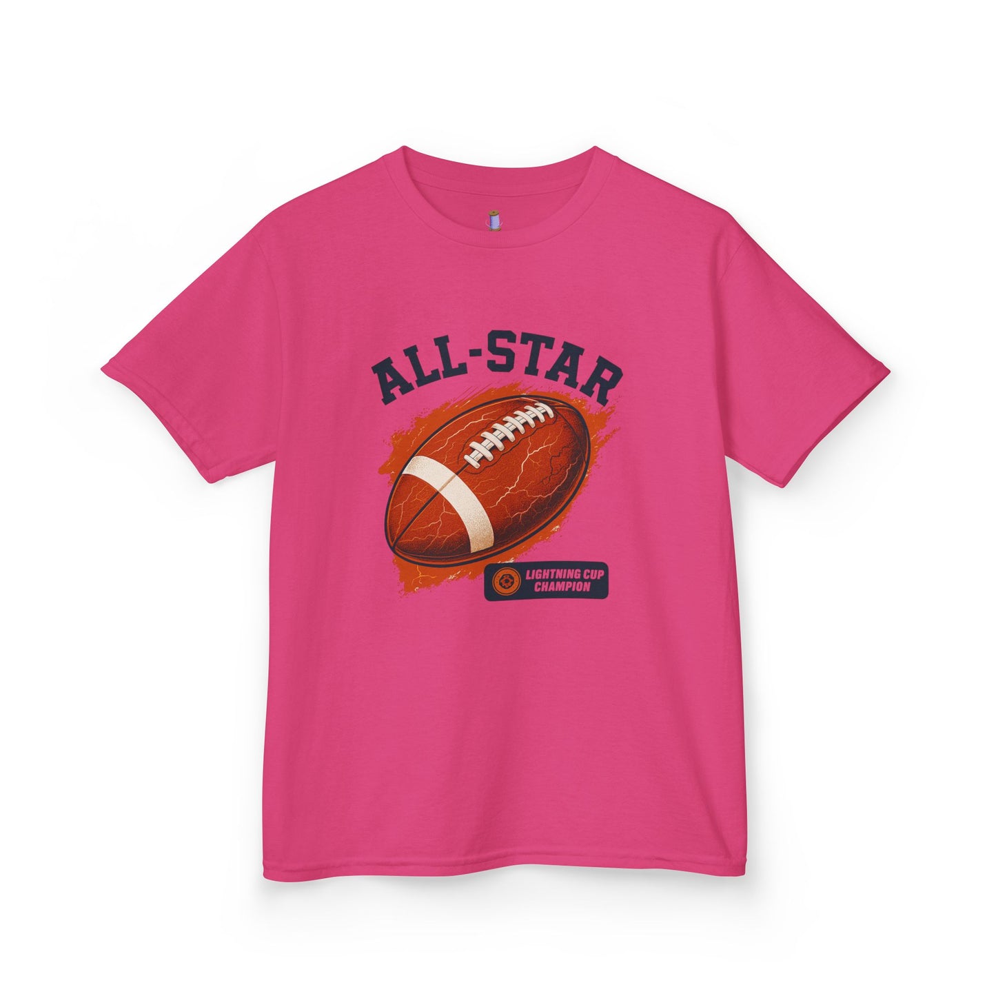 All-Star Kids Football Tee, Sports Apparel, Boys Football Shirt, Kids Casual Wear, Back To School Shirt, Birthday Gift
