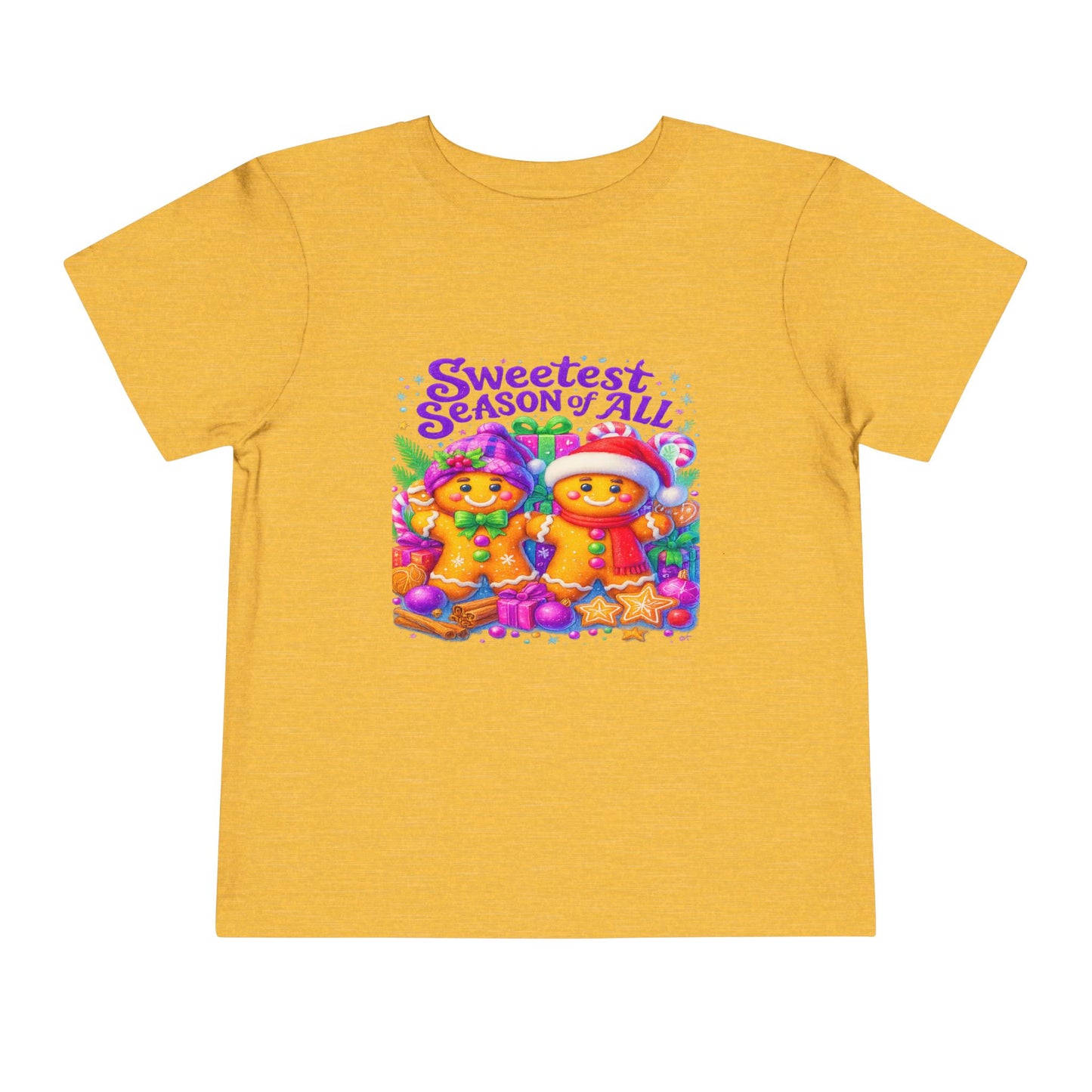 Sweetest Season Gingerbread Christmas Toddler Tee