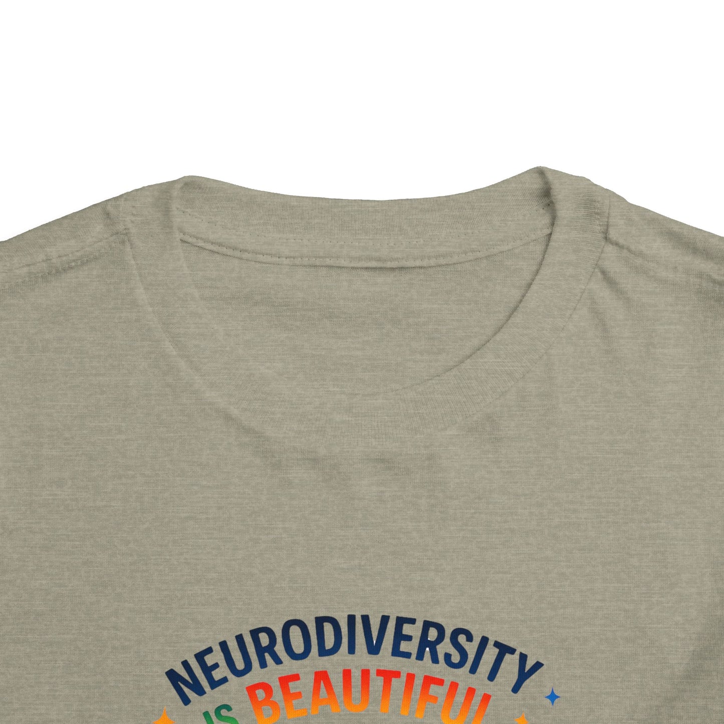 Toddler Tee Neurodiversity Is Beautiful Butterfly Design