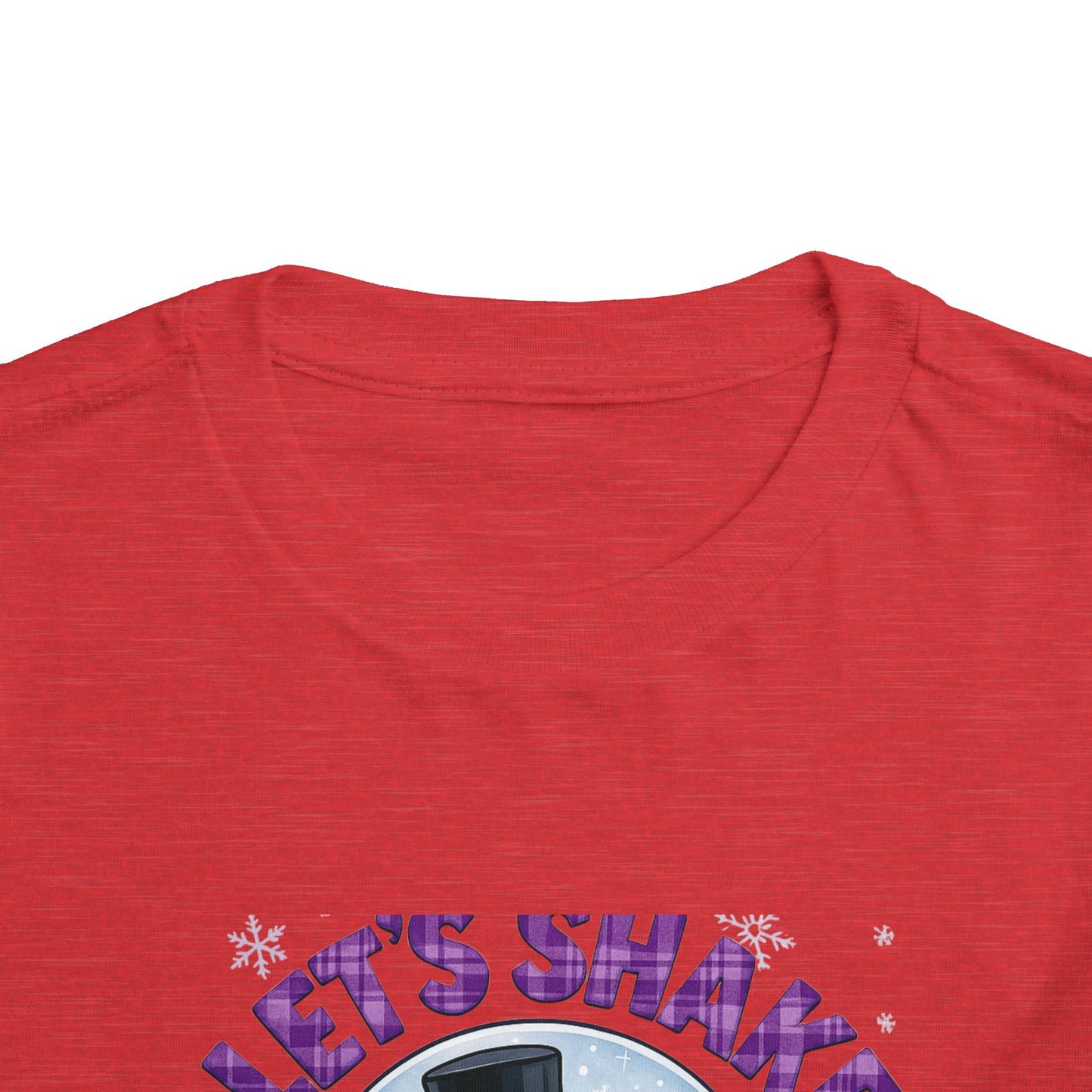 Shake Things Up! Snowman Christmas Toddler Tee