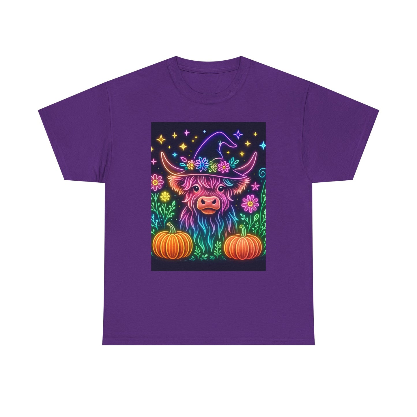 Neon Halloween Highland Tee
