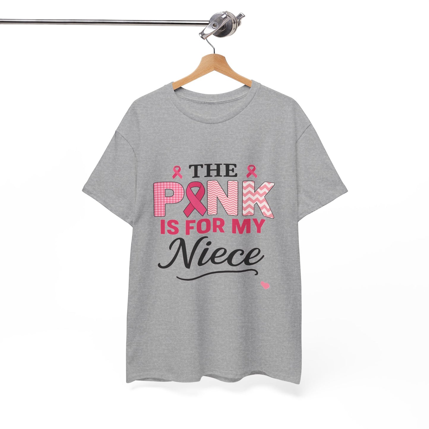 Pink Ribbon Niece Tee - Breast Cancer Awareness