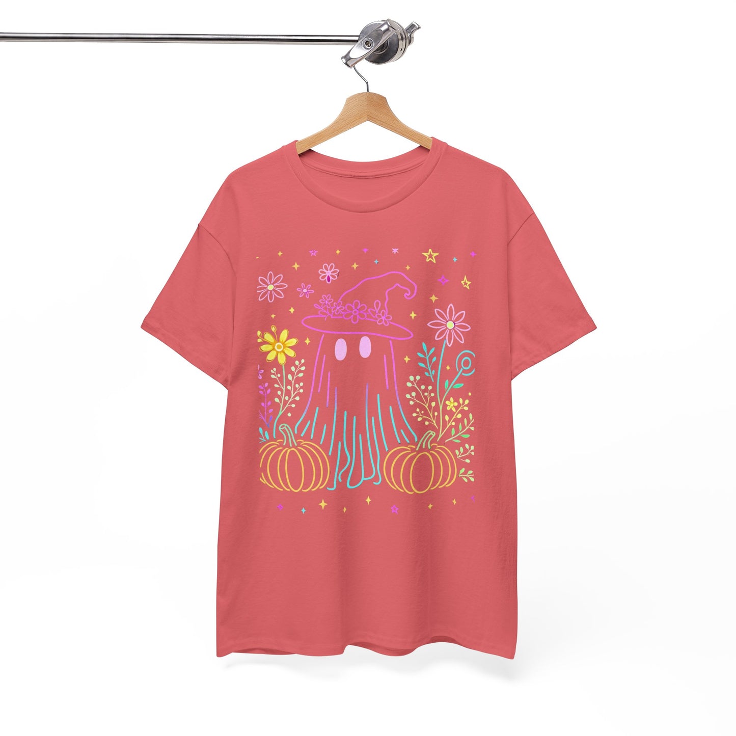 Pastel Ghost Witch Hat Tee