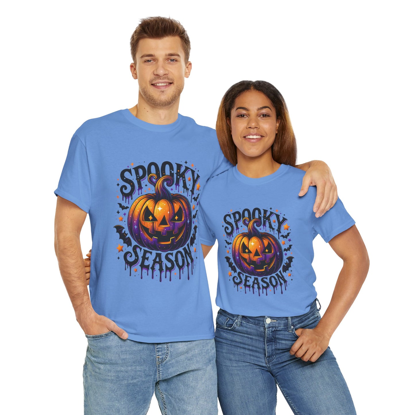 Spooky Season Jack O Lantern Halloween Tee
