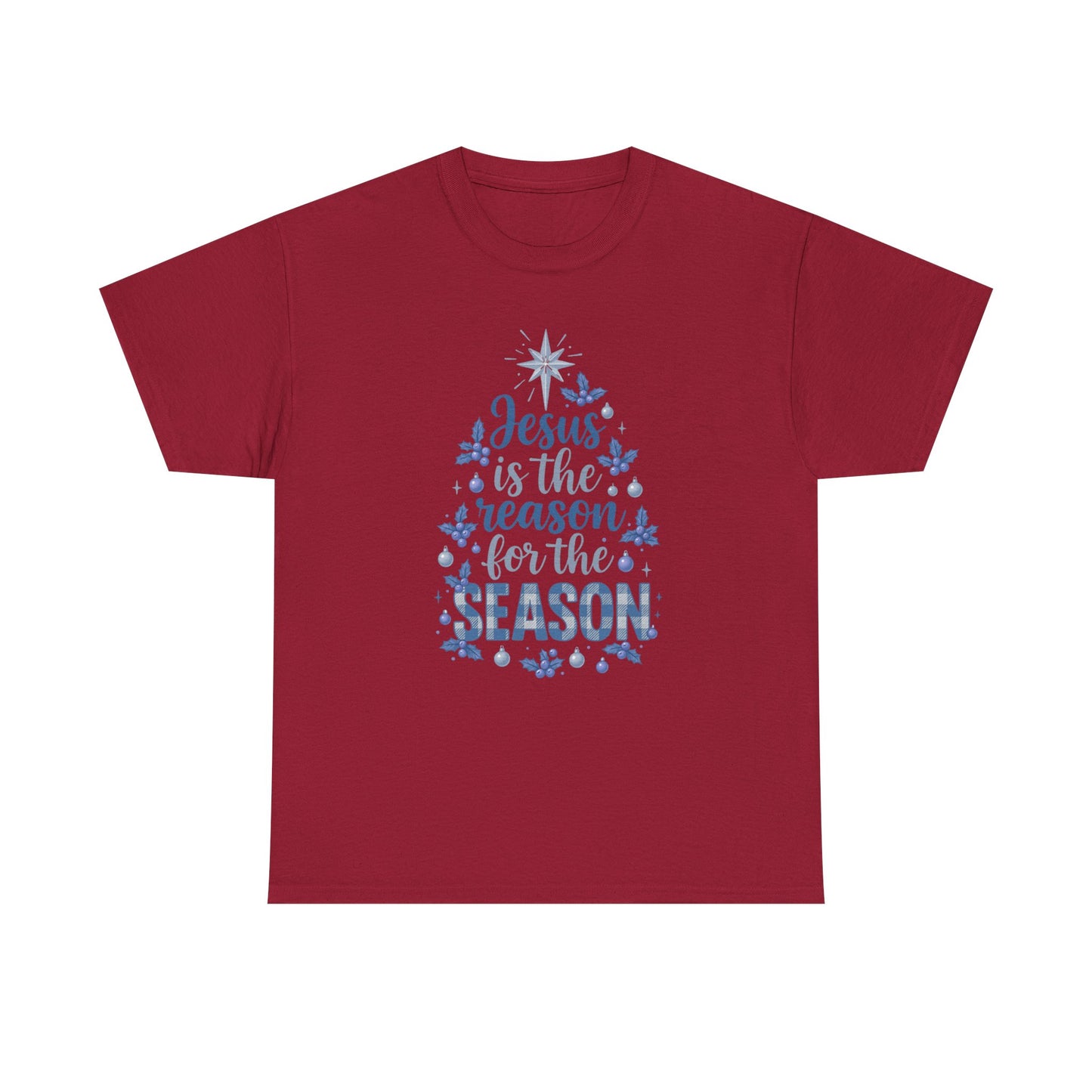 Jesus is the Reason Christmas Tree Tee
