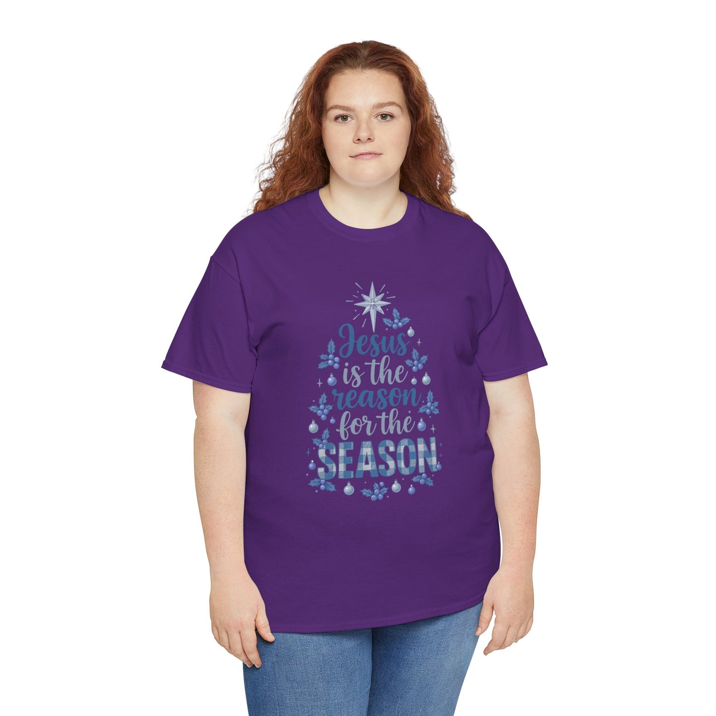 Jesus is the Reason Christmas Tree Tee