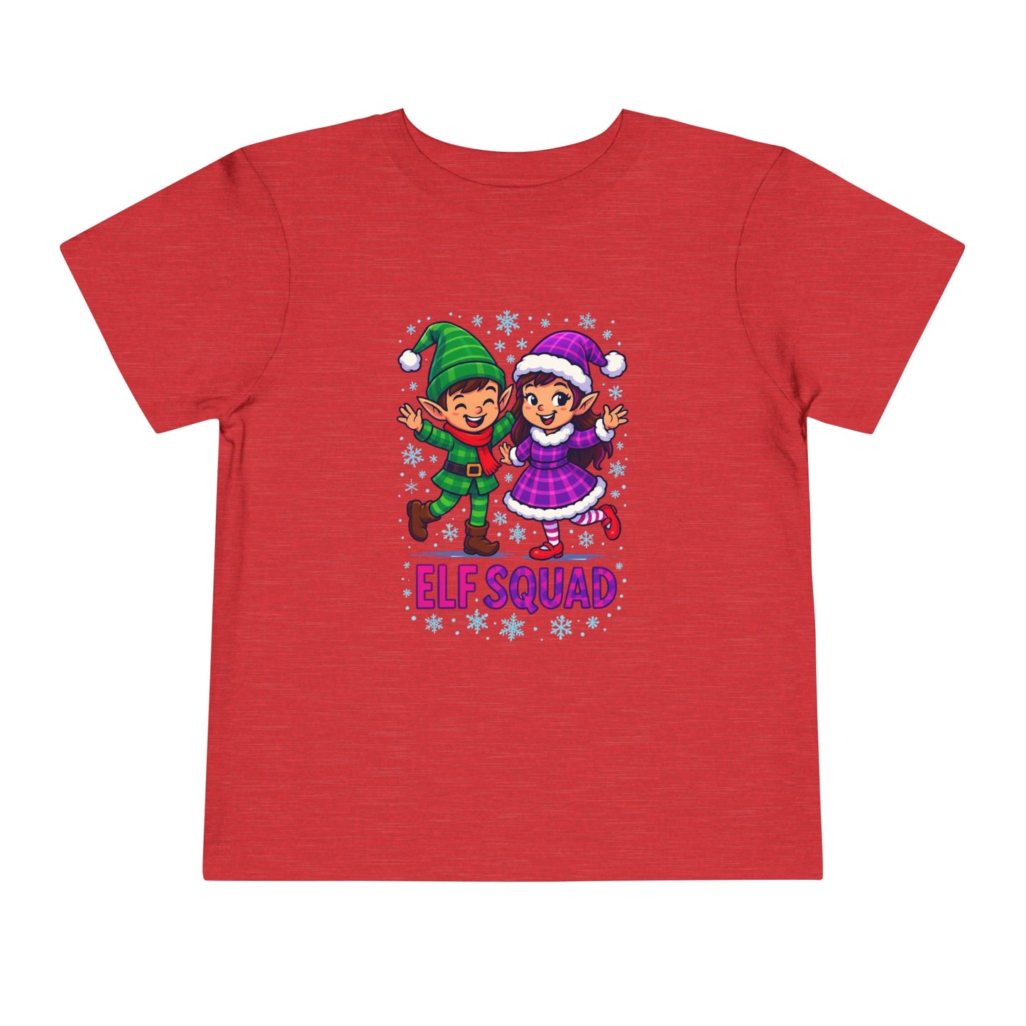 Elf Squad Toddler Christmas Tee