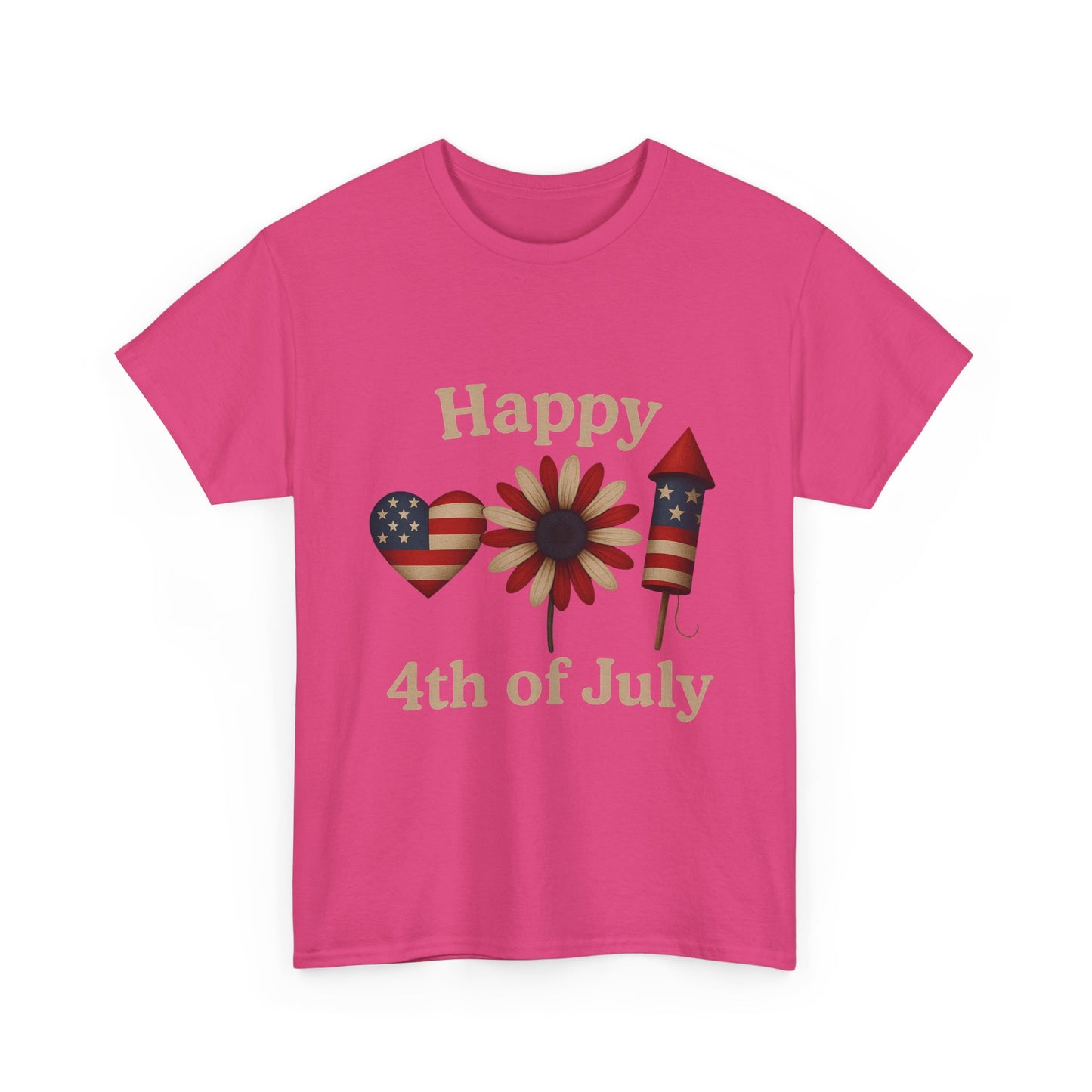 Happy 4th of July Patriotic Tee