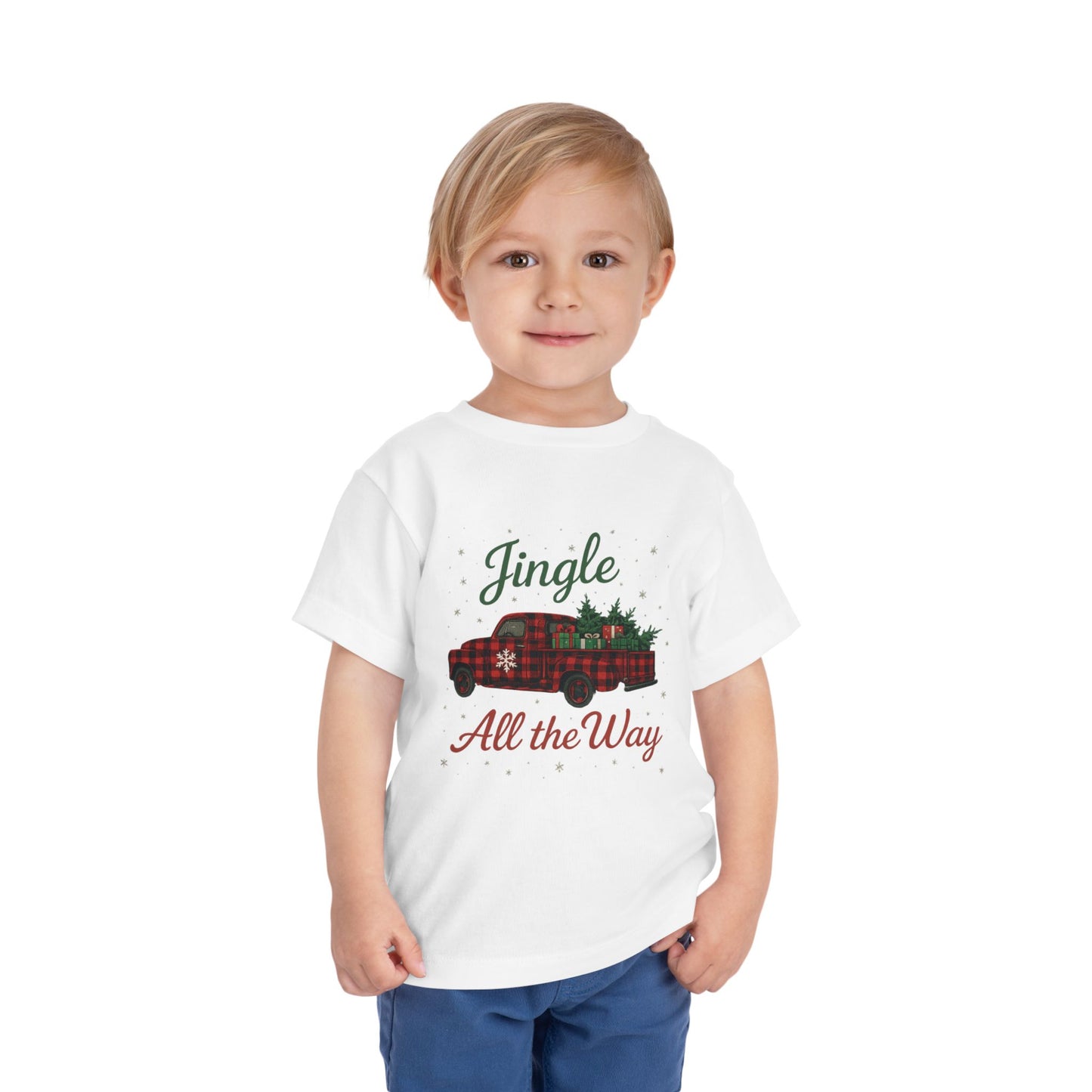 Jingle All the Way Toddler Christmas Tee