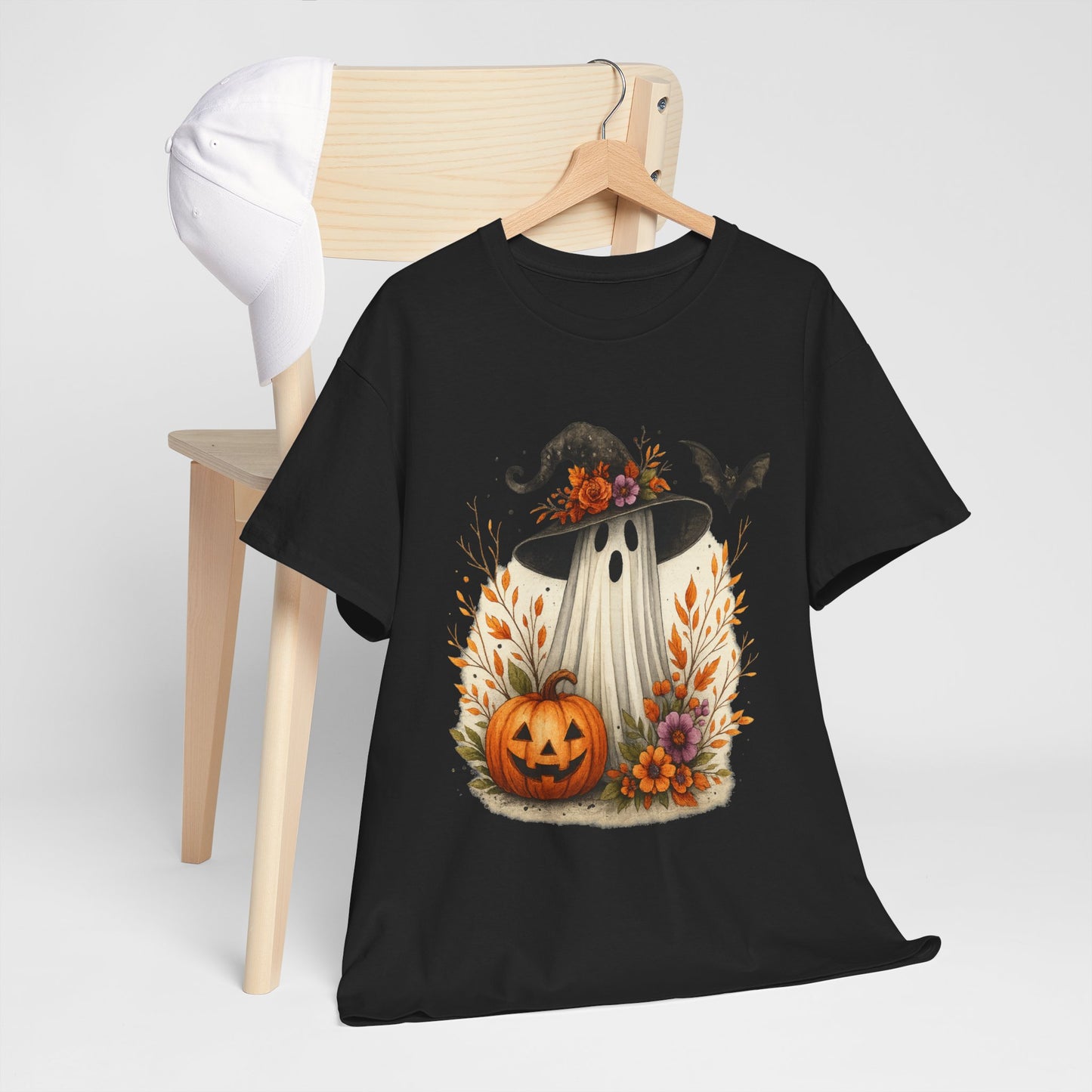 Whimsical Ghost Halloween Tee