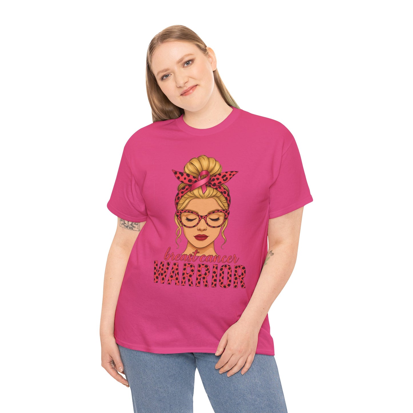 Breast Cancer Warrior Tee - Pink Ribbon Support