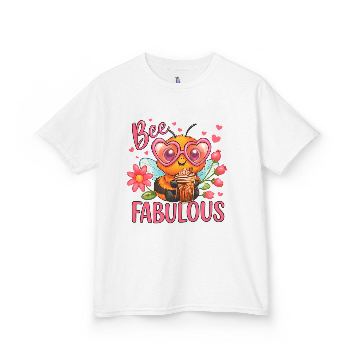Bee Fabulous Kids Tee | Cute Kids T-Shirt, Birthday Gift, Summer Wear, Flower Lover Tee, Kids Fashion